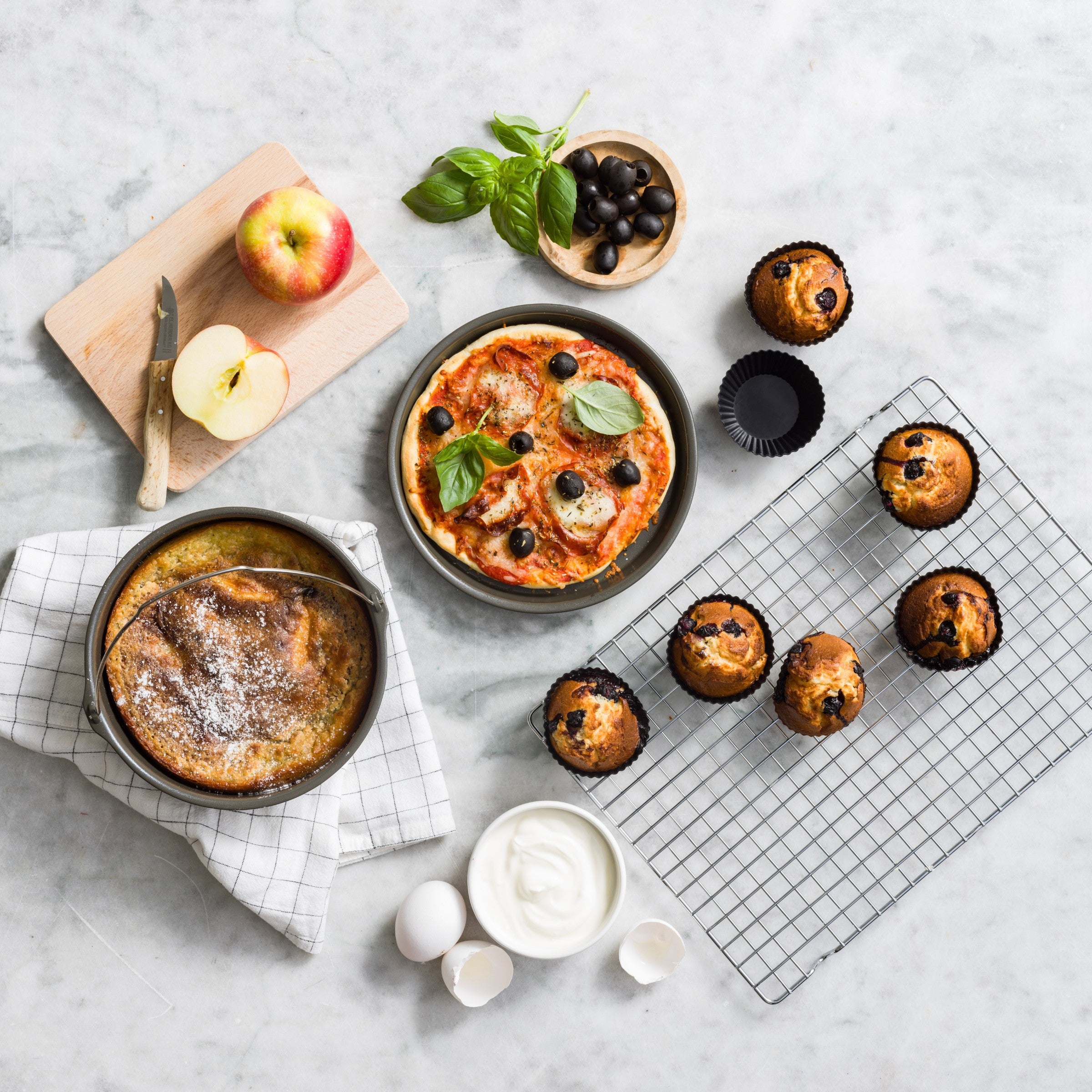 GreenPan Air Fryer Accessories 8-delige bakset