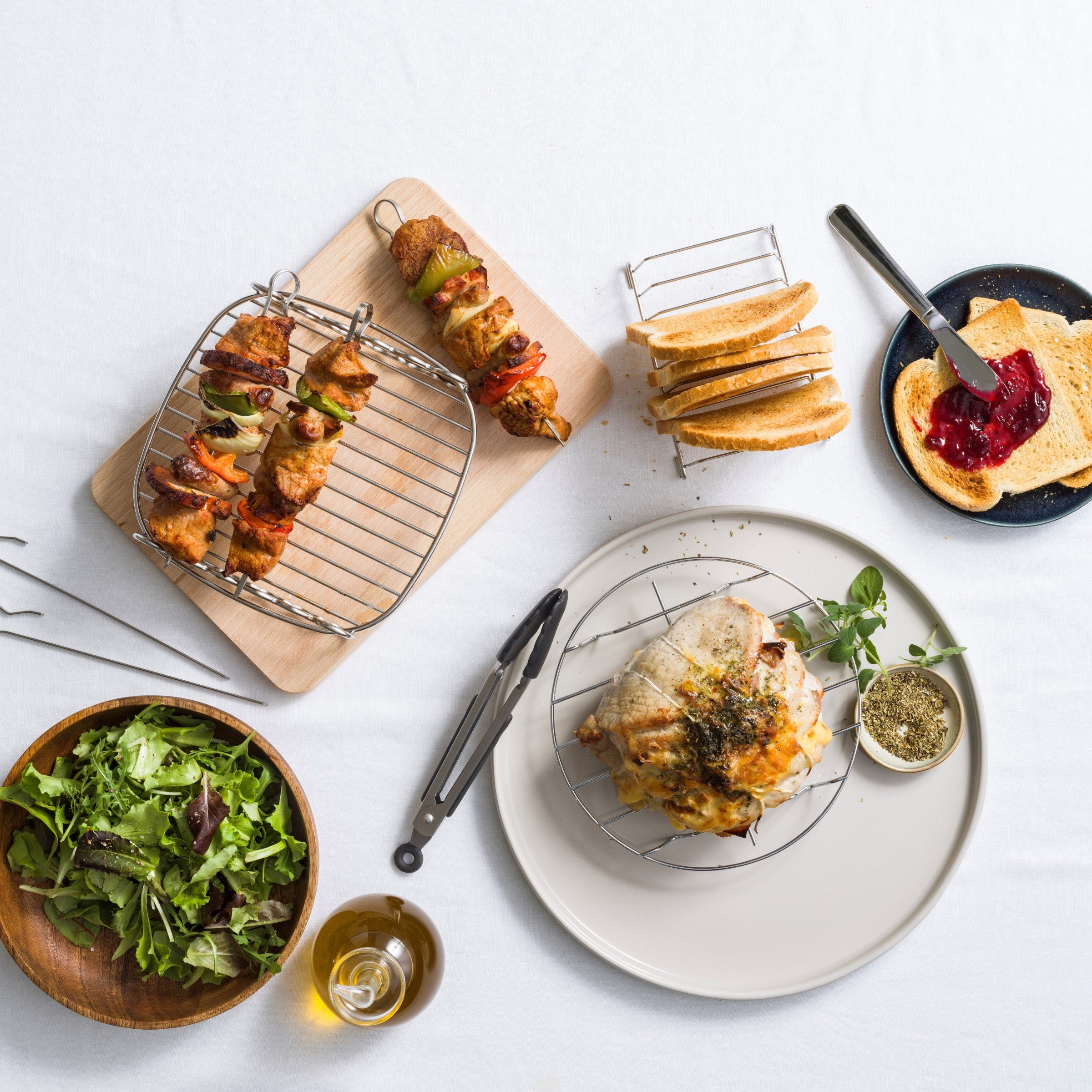 GreenPan Air Fryer Accessories 4-delige grillset