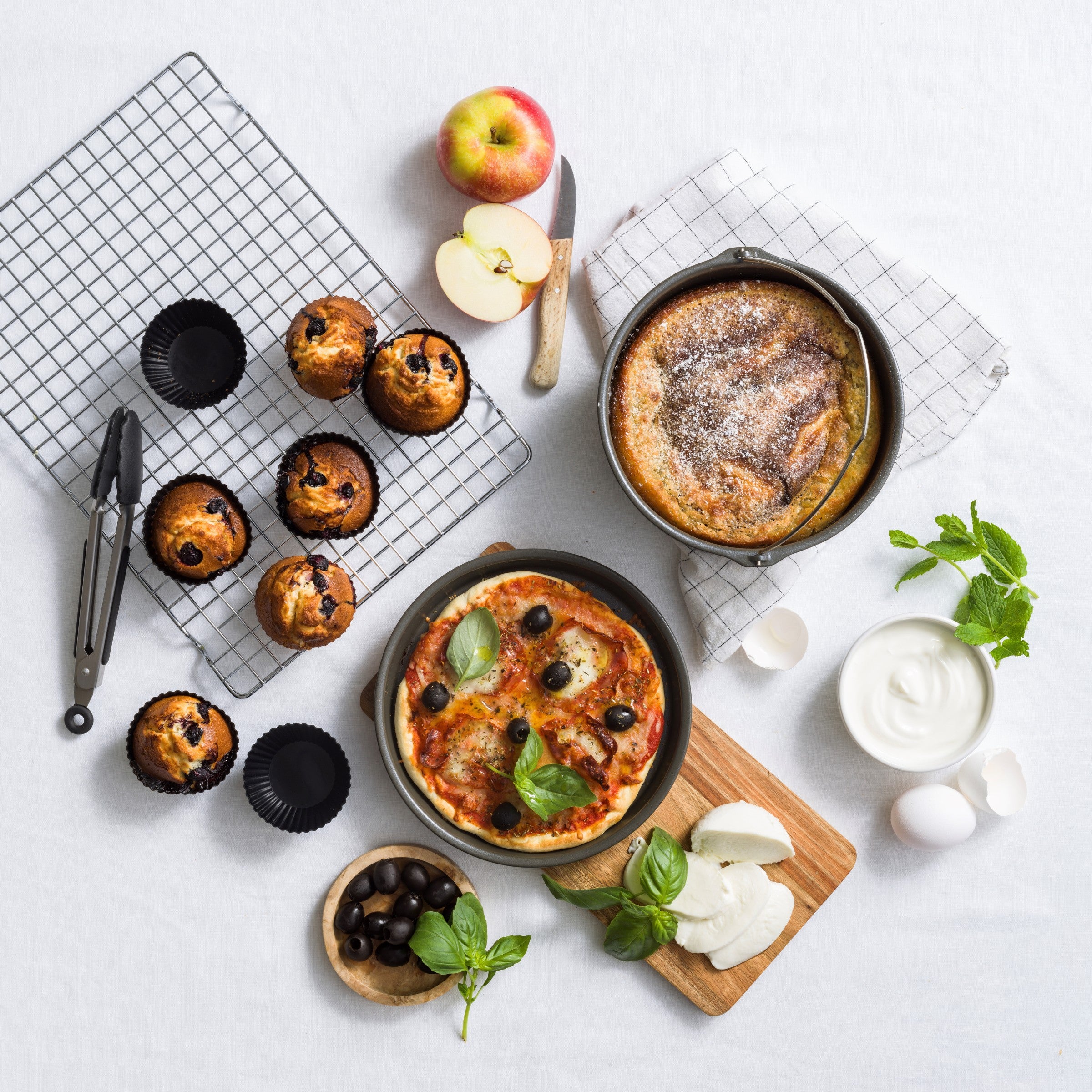 GreenPan Air Fryer Accessories 9-delige bakset