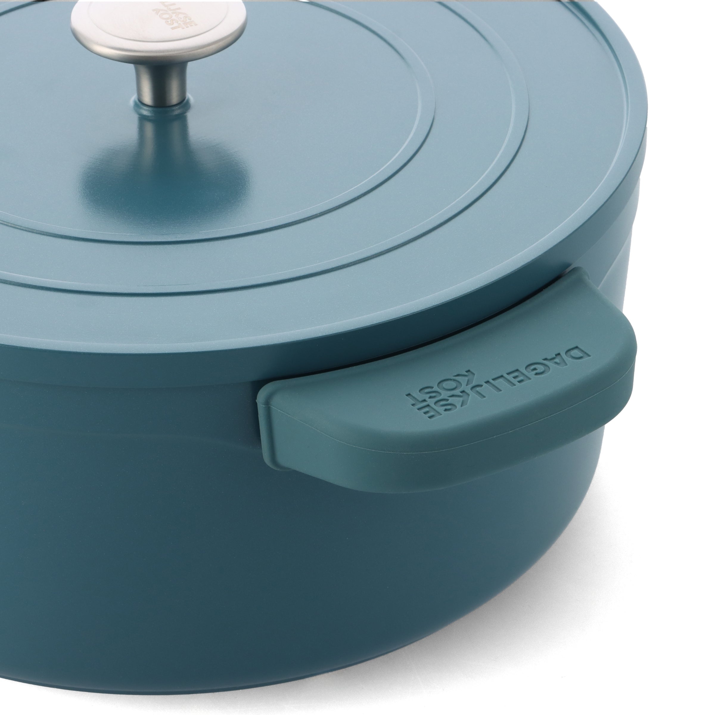 Dagelijkse kost stoofpot met deksel 26cm Blauwgroen