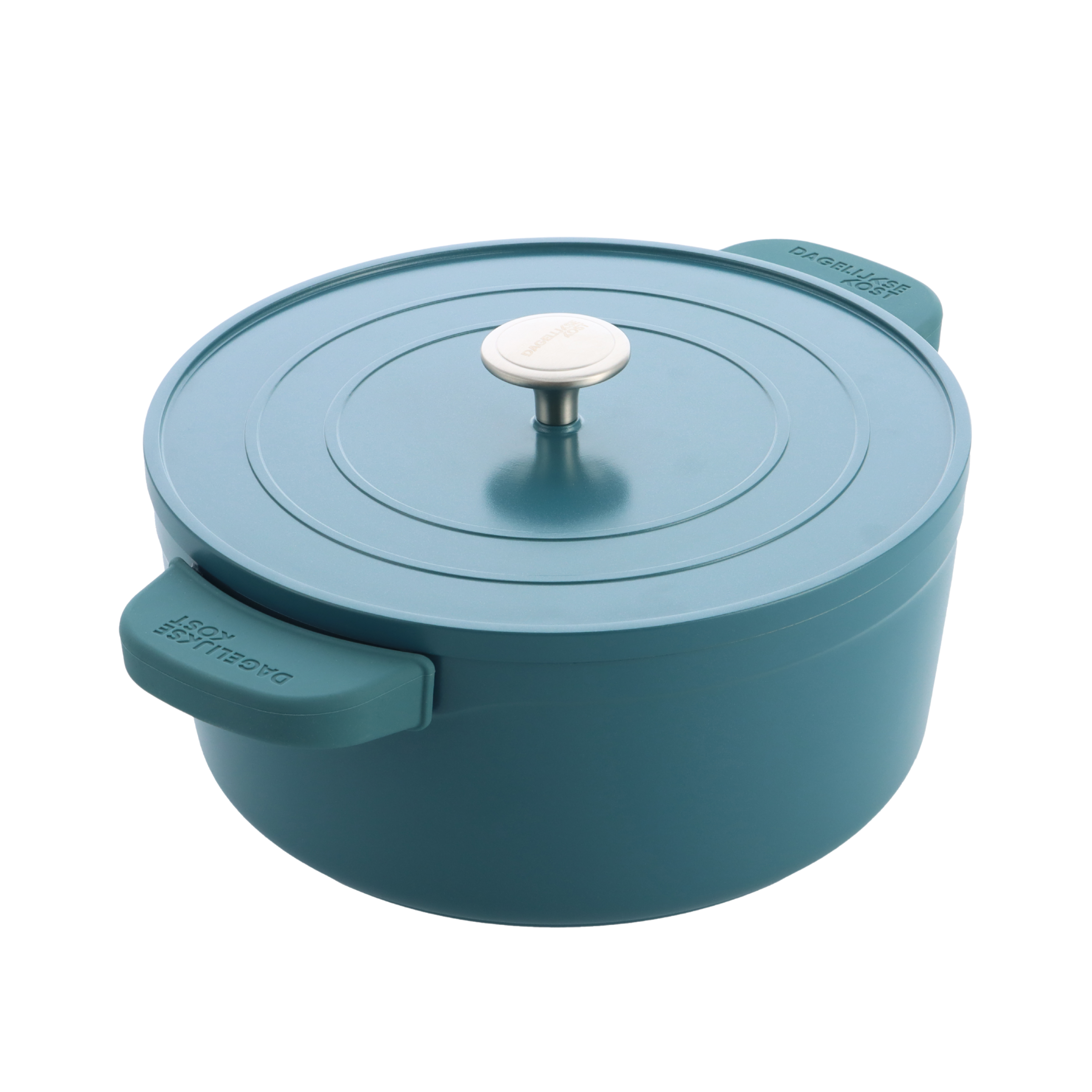Dagelijkse kost stoofpot met deksel 26cm Blauwgroen
