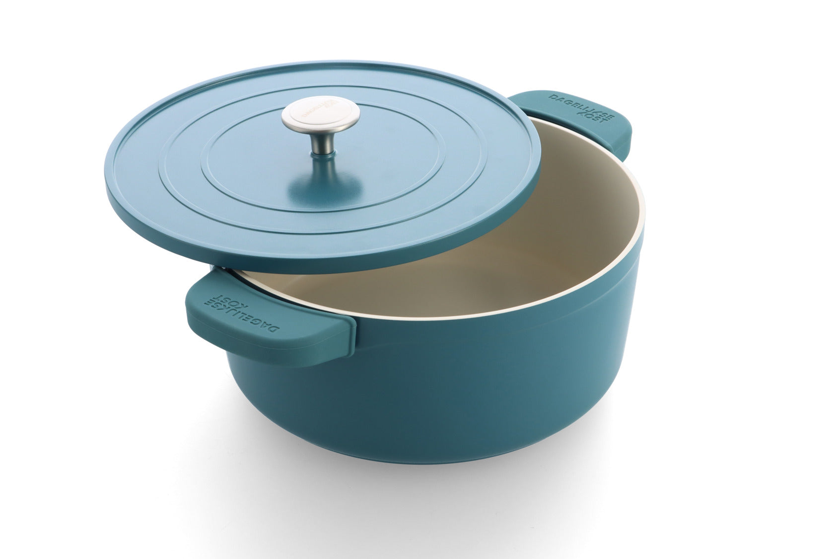 Dagelijkse kost stoofpot met deksel 26cm Blauwgroen