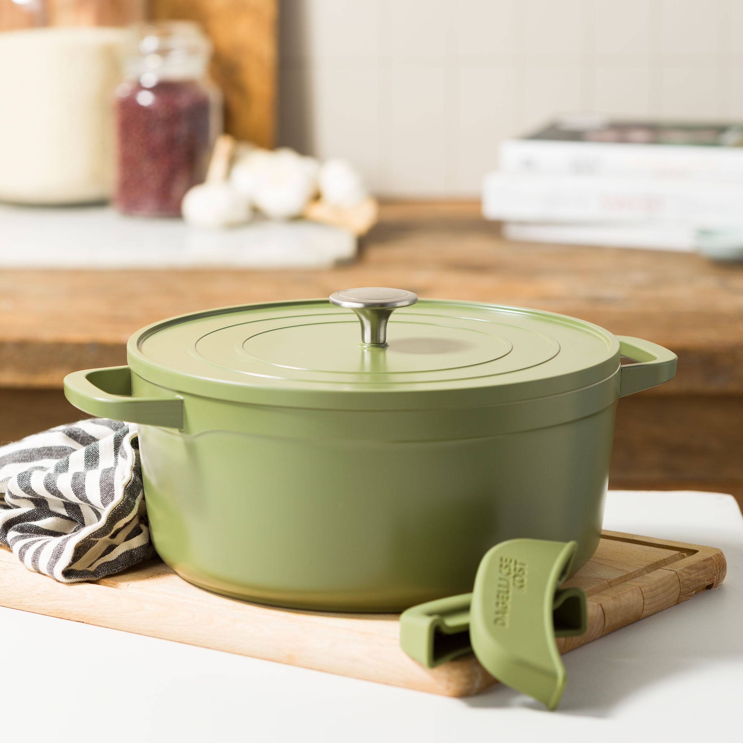 Dagelijkse kost stoofpot met deksel 26cm Matcha