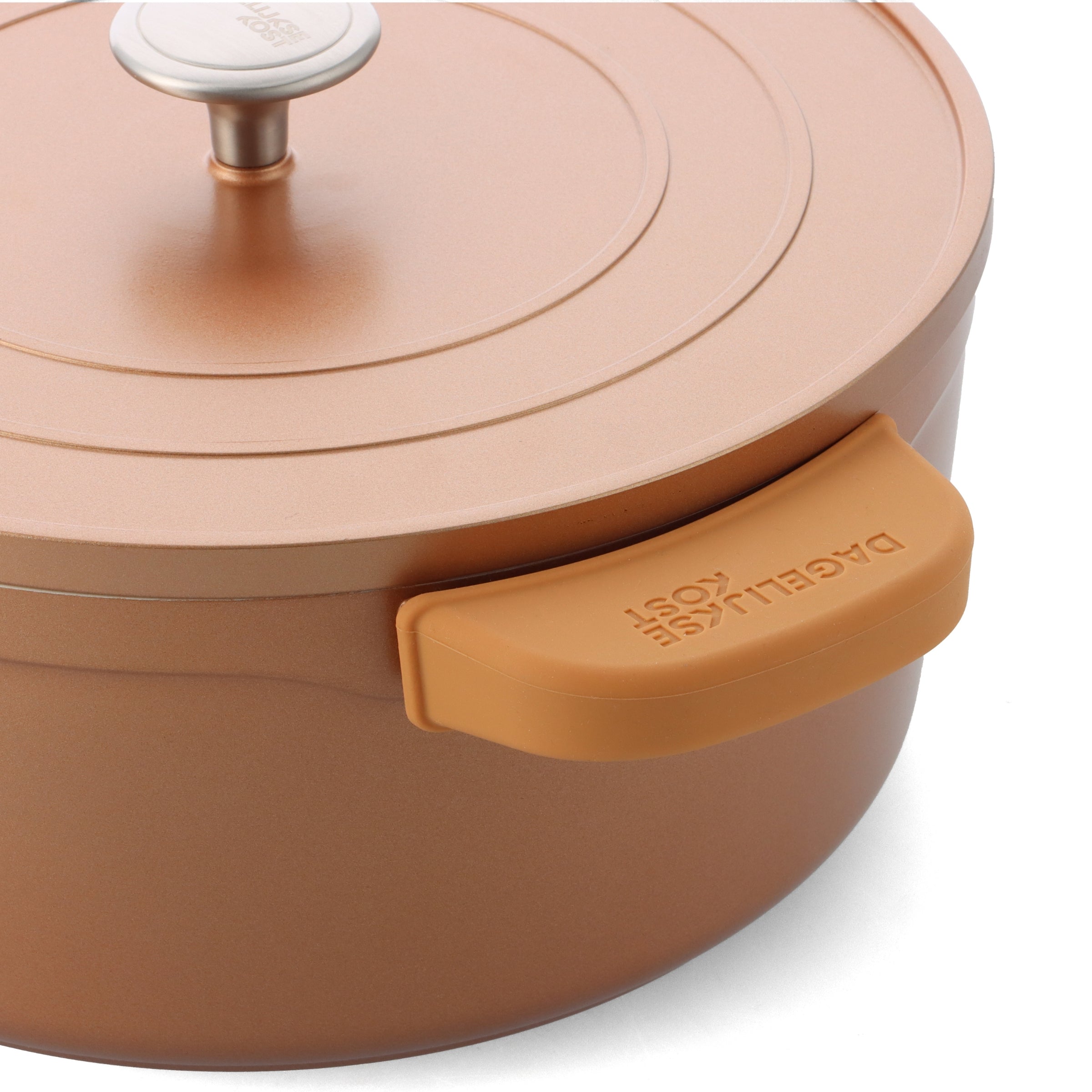 Dagelijkse kost stoofpot met deksel 26cm Koper