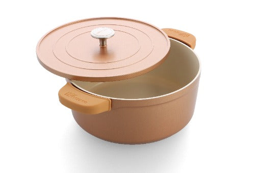 Dagelijkse kost stoofpot met deksel 26cm Koper
