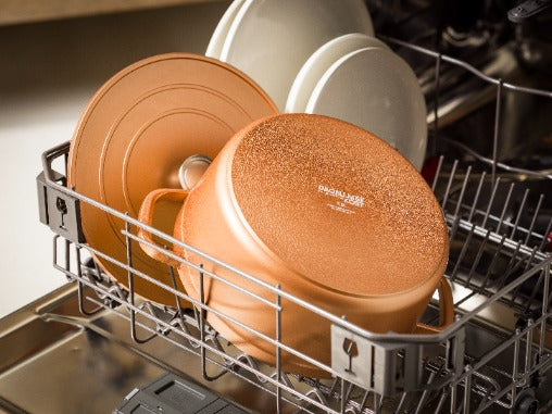 Dagelijkse kost stoofpot met deksel 26cm Koper