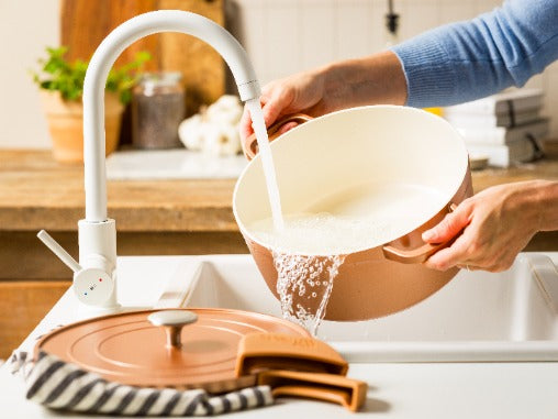 Dagelijkse kost stoofpot met deksel 26cm Koper