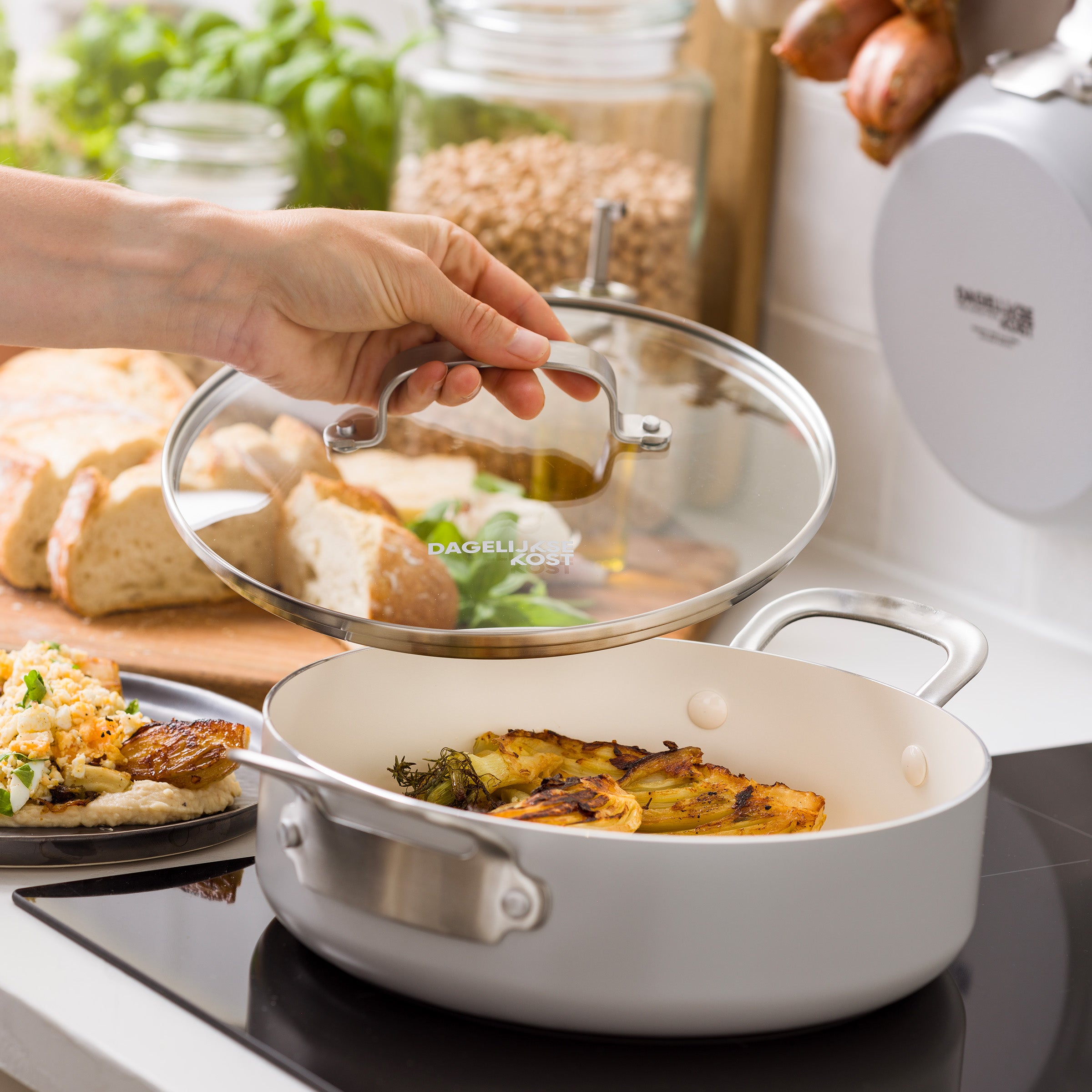 Cocotte Daily Food avec couvercle 24 cm