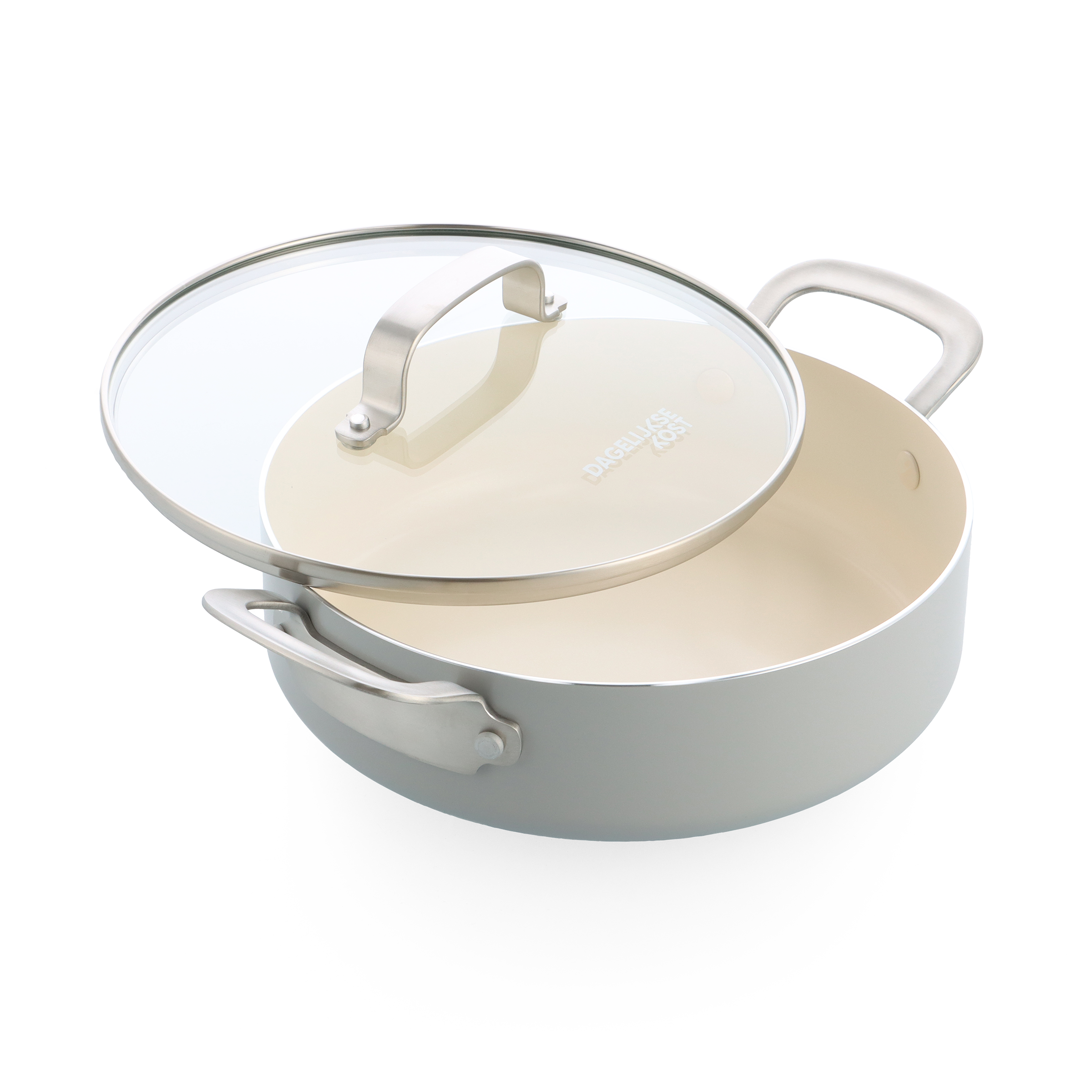 Dagelijkse kost stoofpan met deksel 24cm