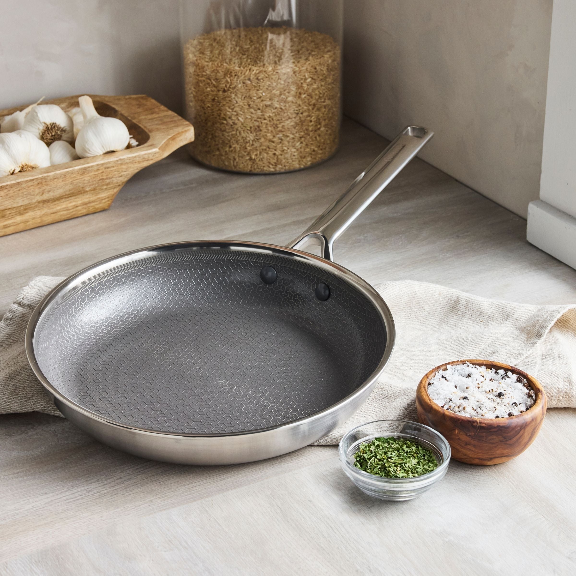 Apex Thermobond Hybrid Braadpan 24 cm 3-laags roestvrij staal voor perfecte resultaten