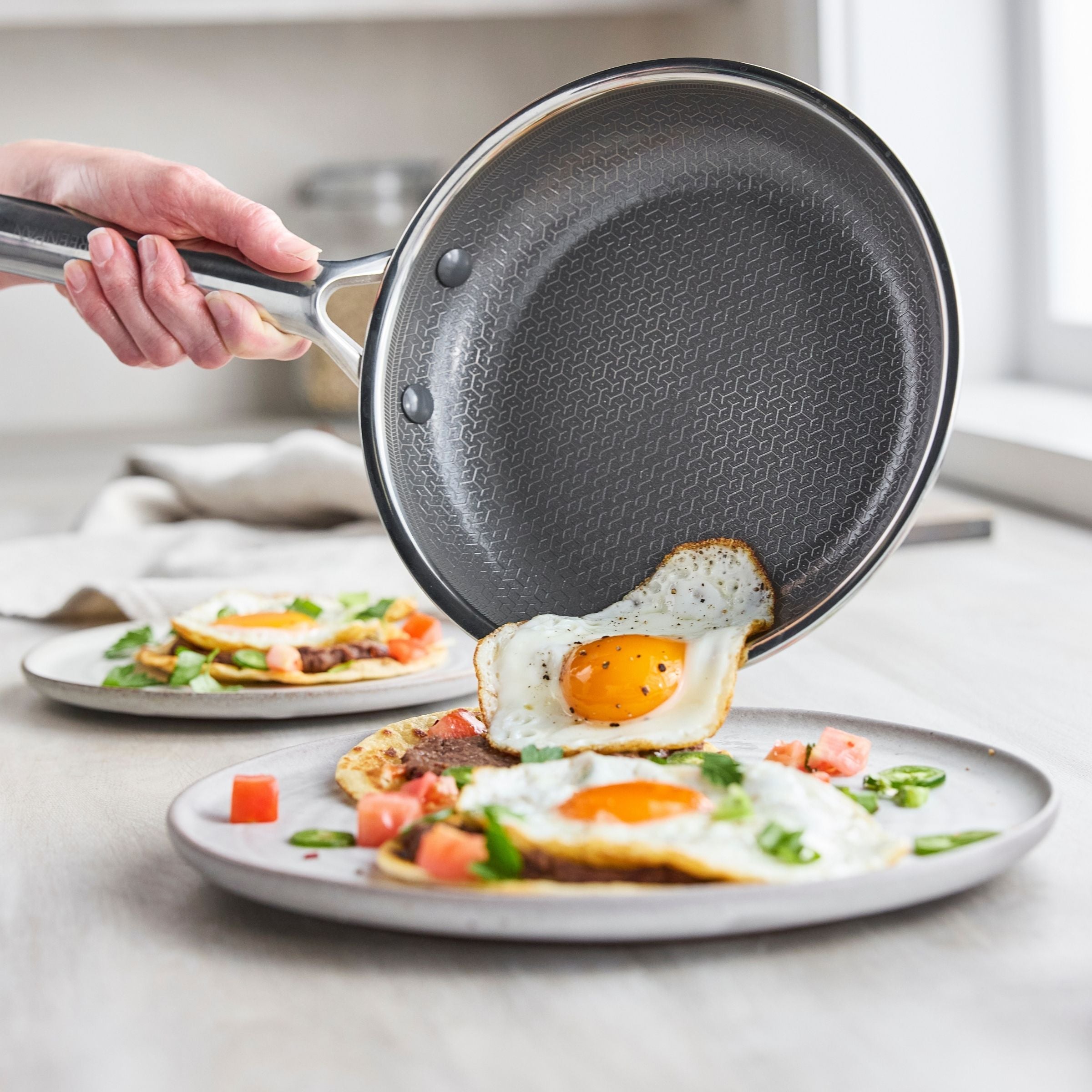 Apex Thermobond Hybrid Braadpan 24 cm 3-laags roestvrij staal voor perfecte resultaten