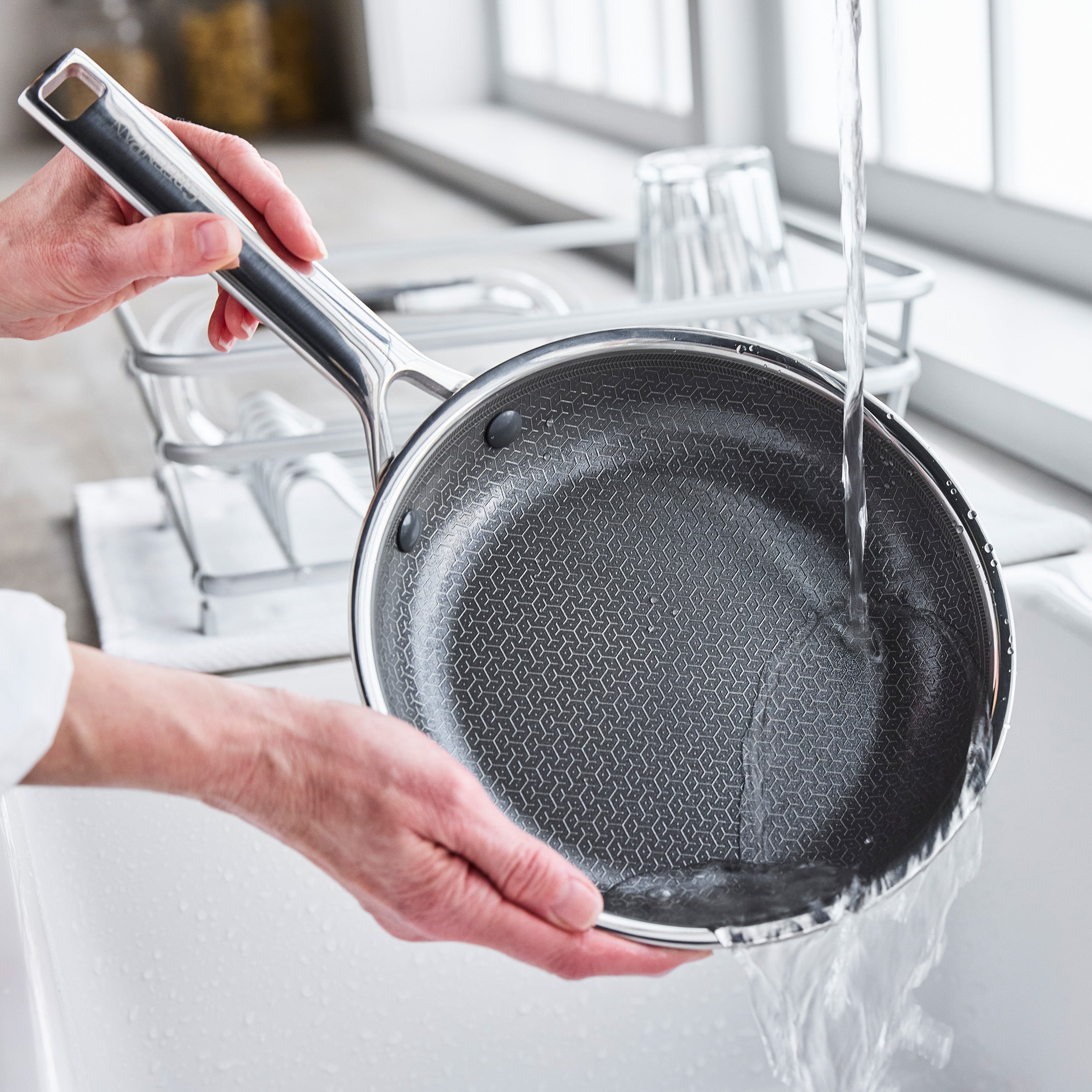 Apex Thermobond Hybrid Braadpan 24 cm 3-laags roestvrij staal voor perfecte resultaten