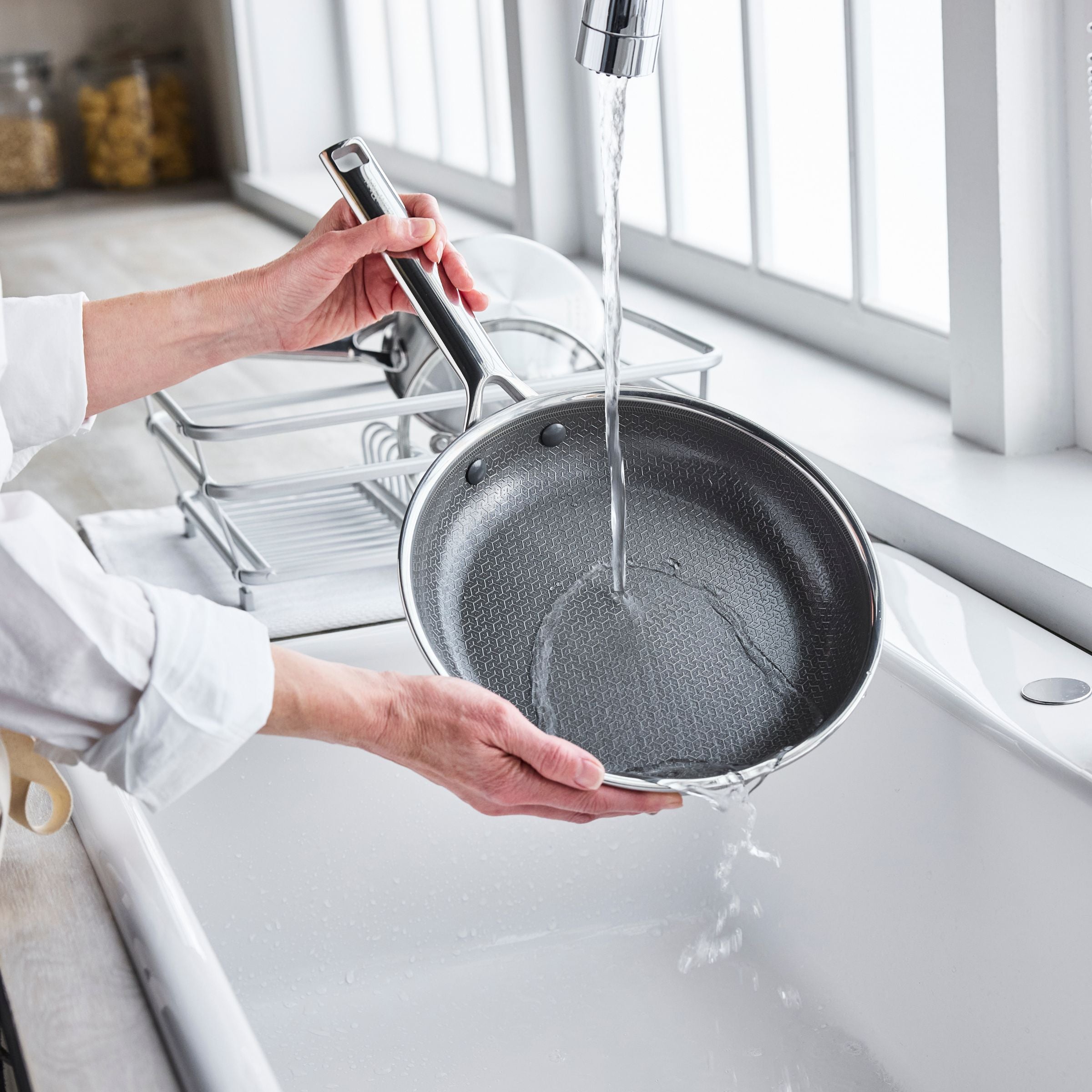 Apex Thermobond Hybrid Braadpan 28 cm 3-laags roestvrij staal voor perfecte resultaten