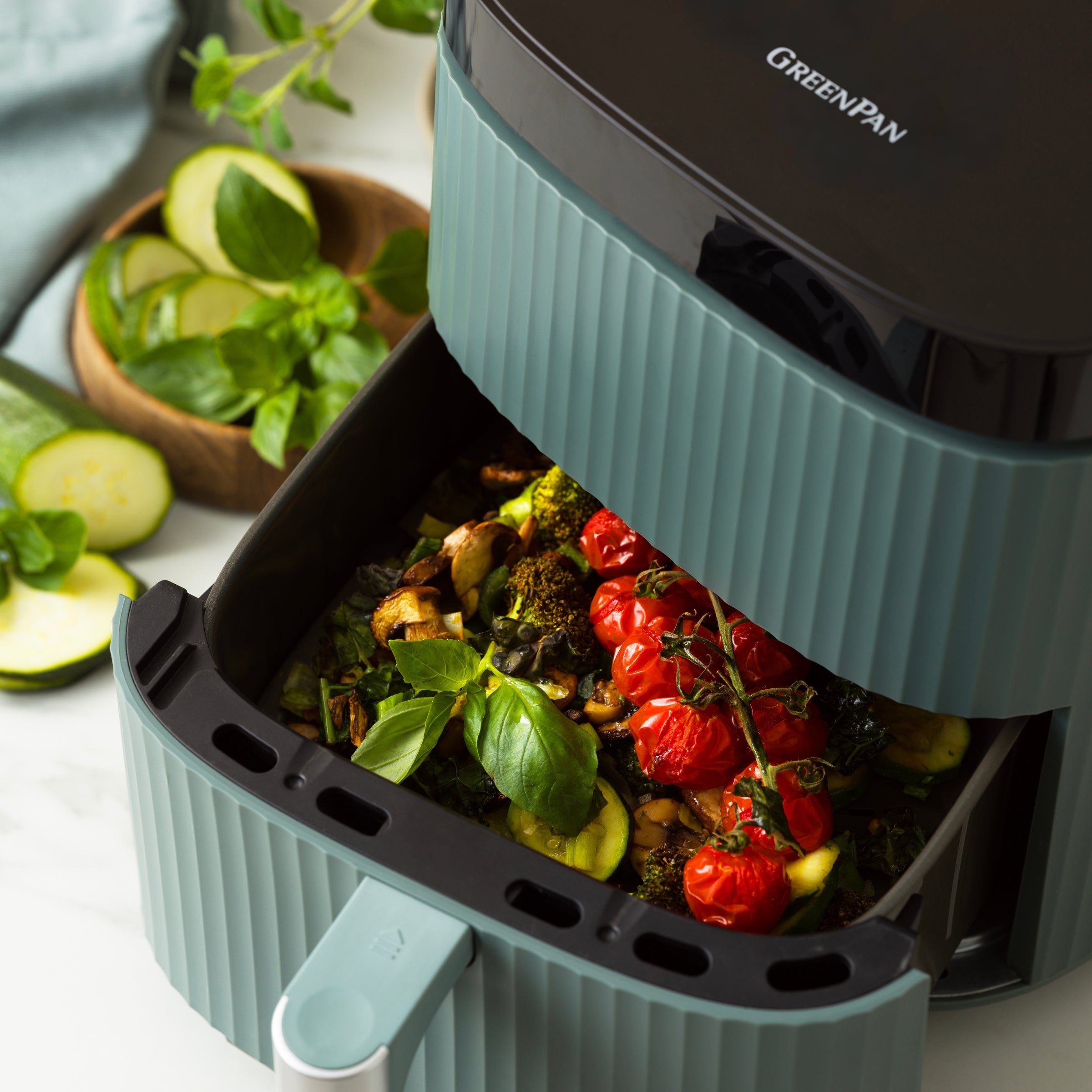 Silhouette XL Air Fryer 5L Smokey Blue