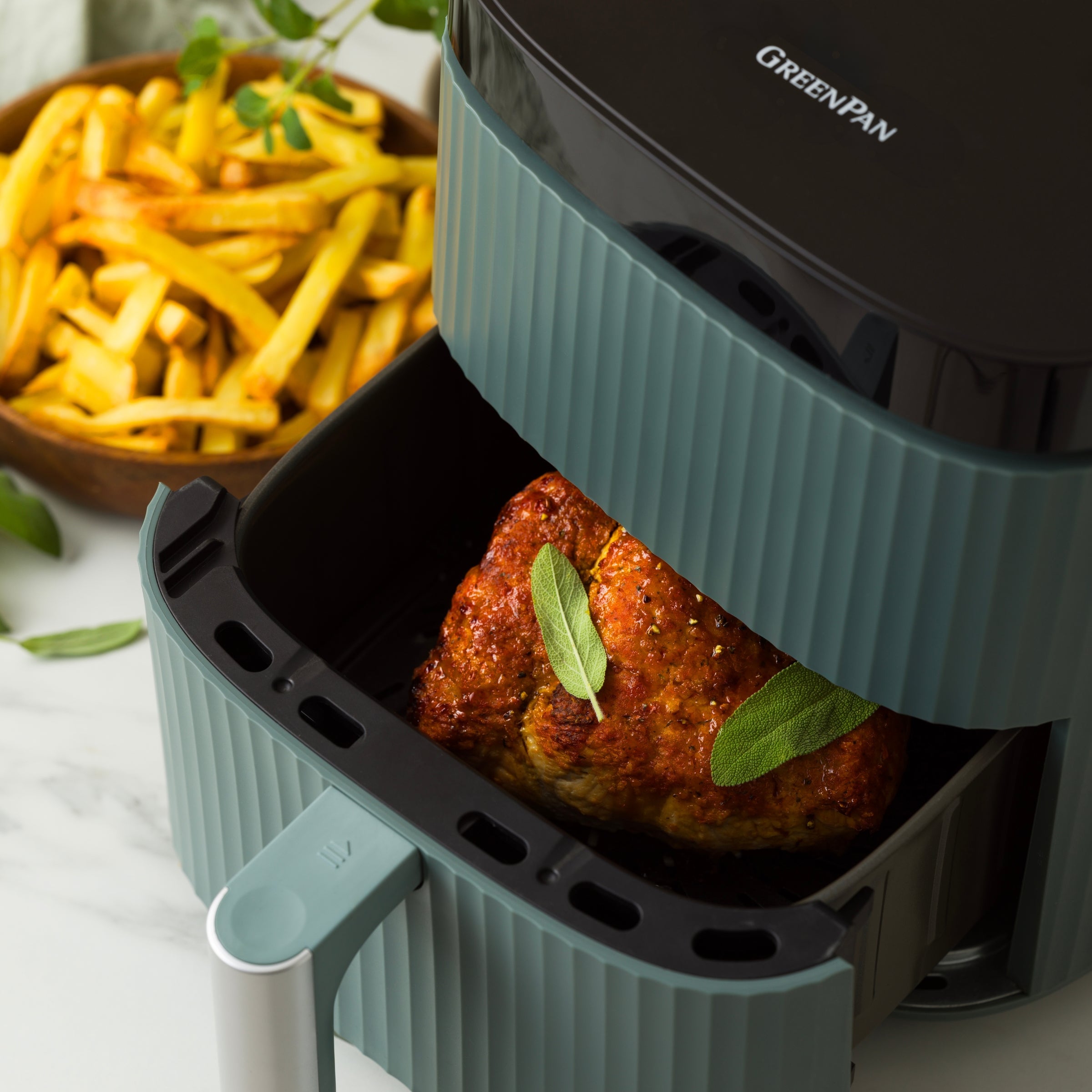 Silhouette XL Air Fryer 5L Smokey Blue