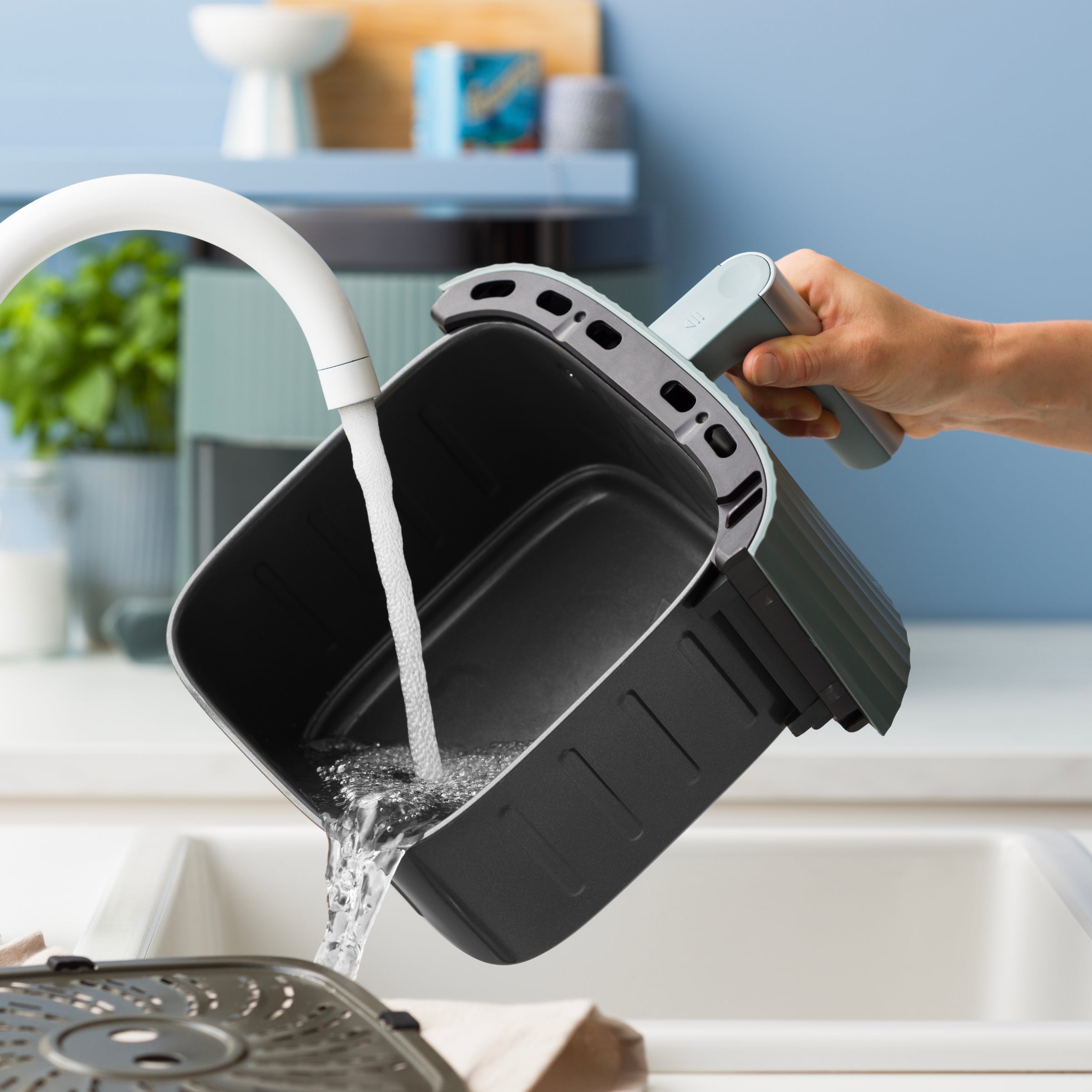 Silhouette XL Air Fryer 5L Smokey Blue