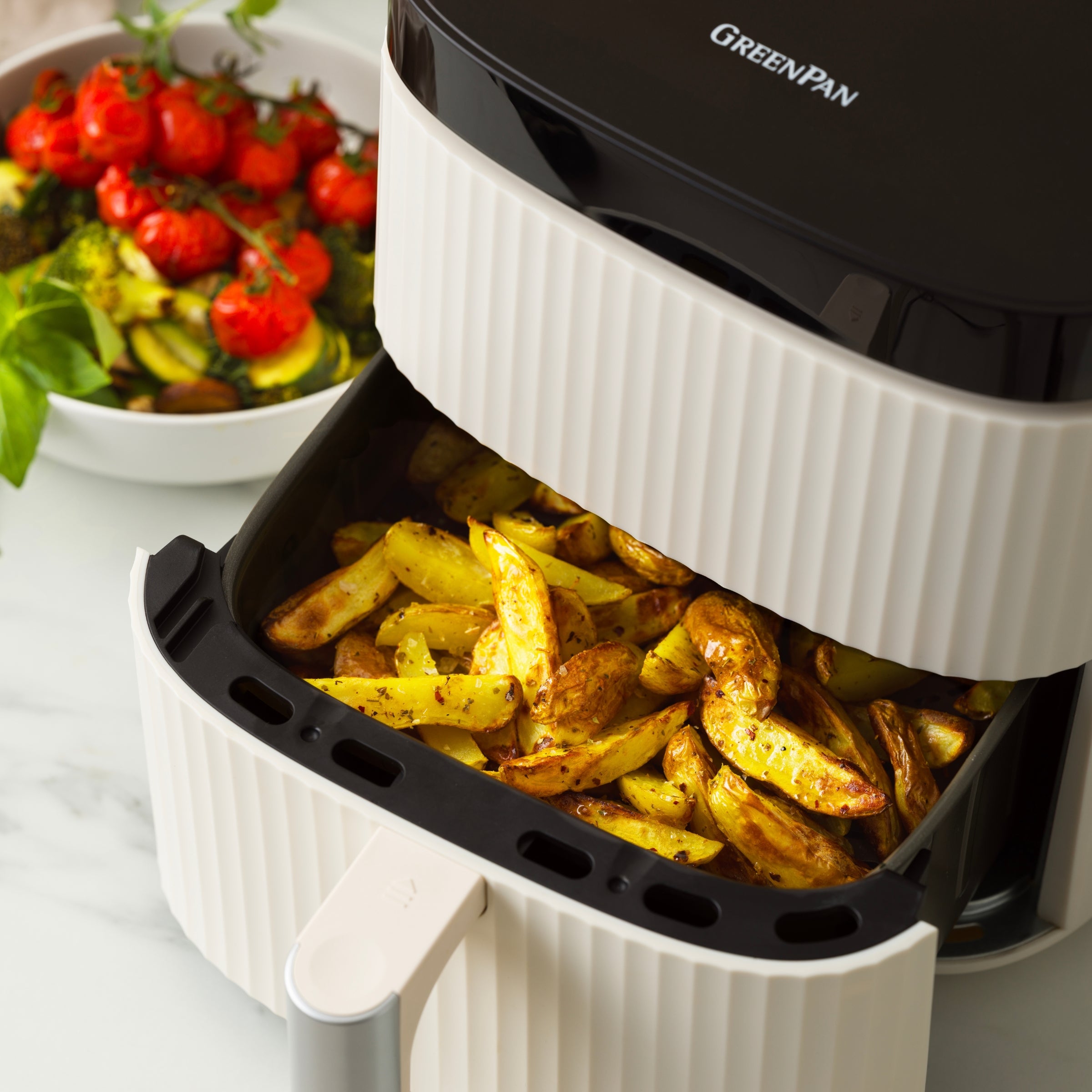 Silhouette XL Air Fryer 5L Cream