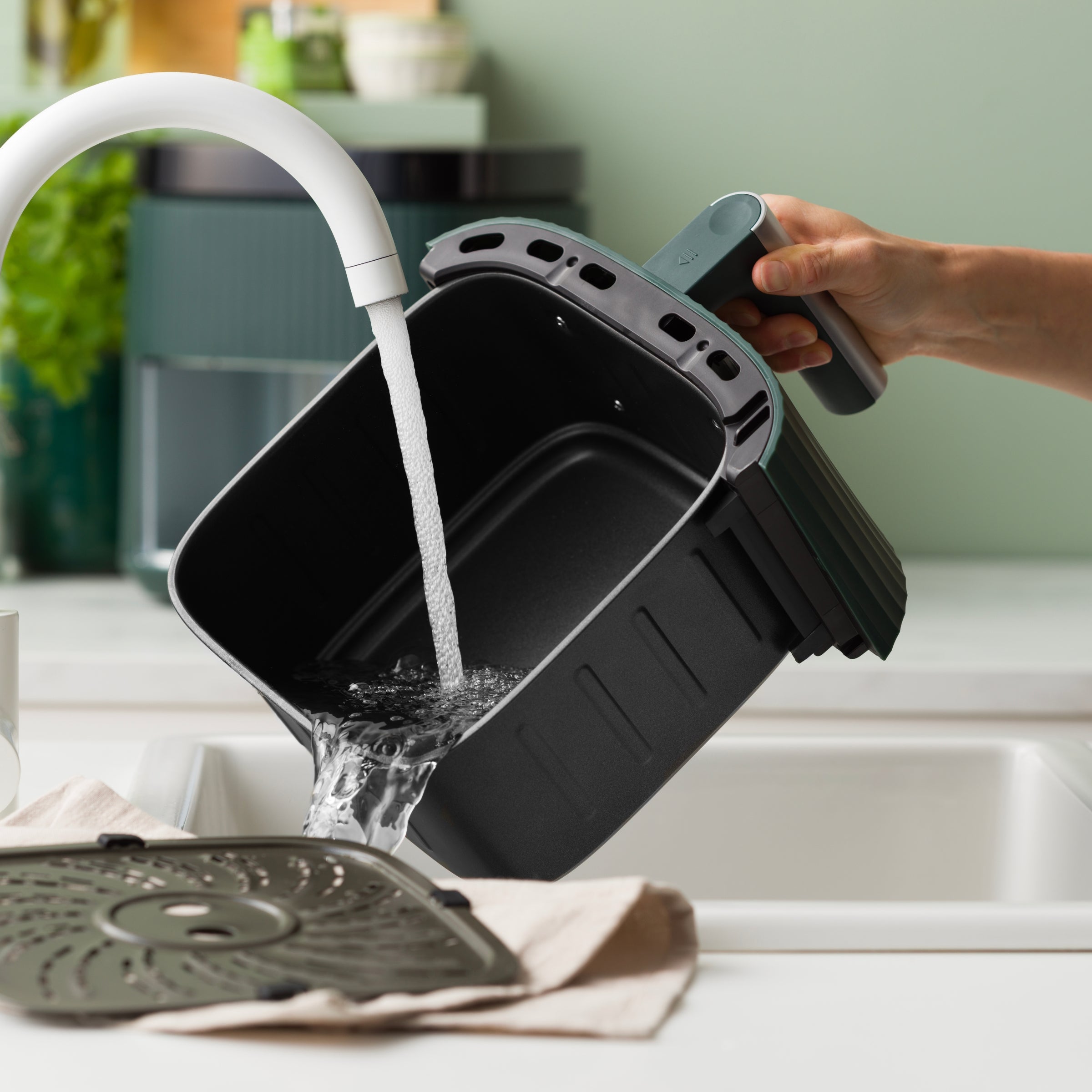 Silhouette XL Air Fryer 5L Pine Green