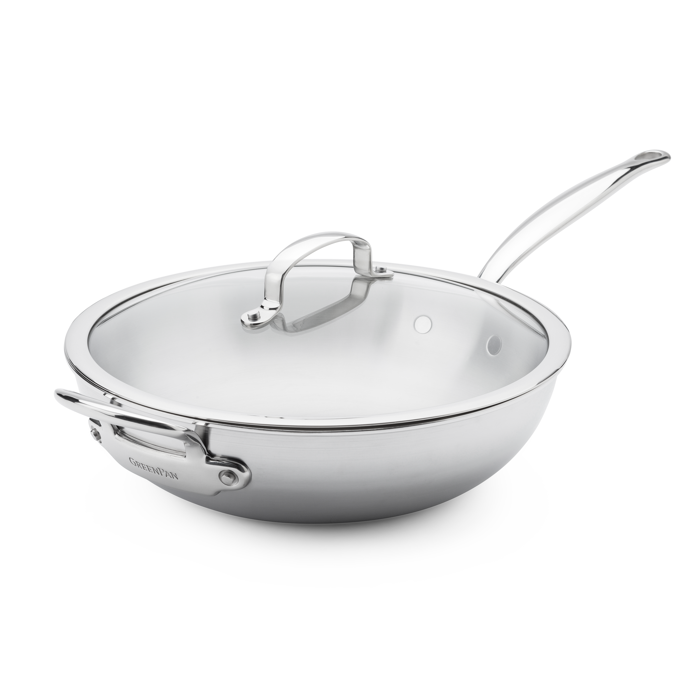 Wok Premiere Pro 4,74 l avec couvercle