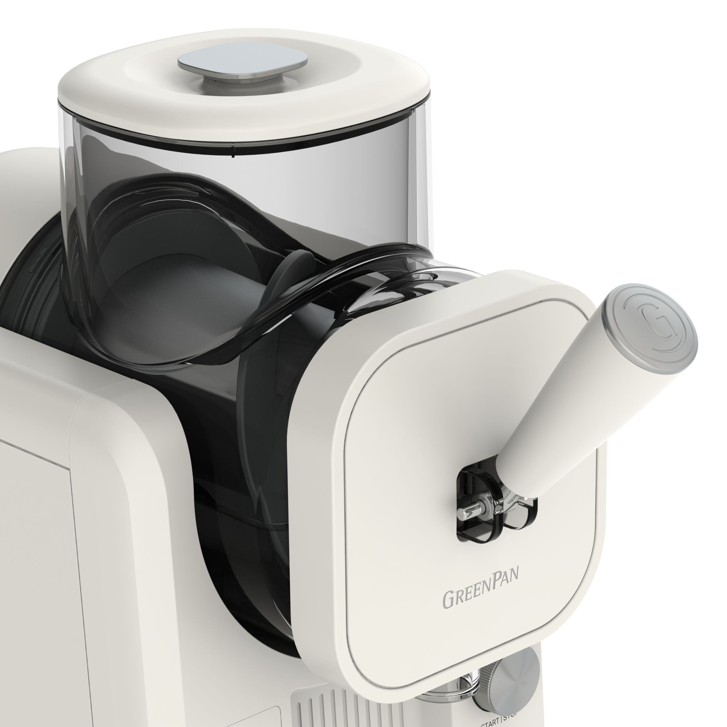 Sorbetière - Glaces à l'italienne et boissons glacées 1,87 L - Crème