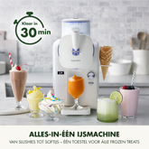 Ismachine FROST snelle ijsmachine + Gratis receptenboek | Geen vriezer nodig ...