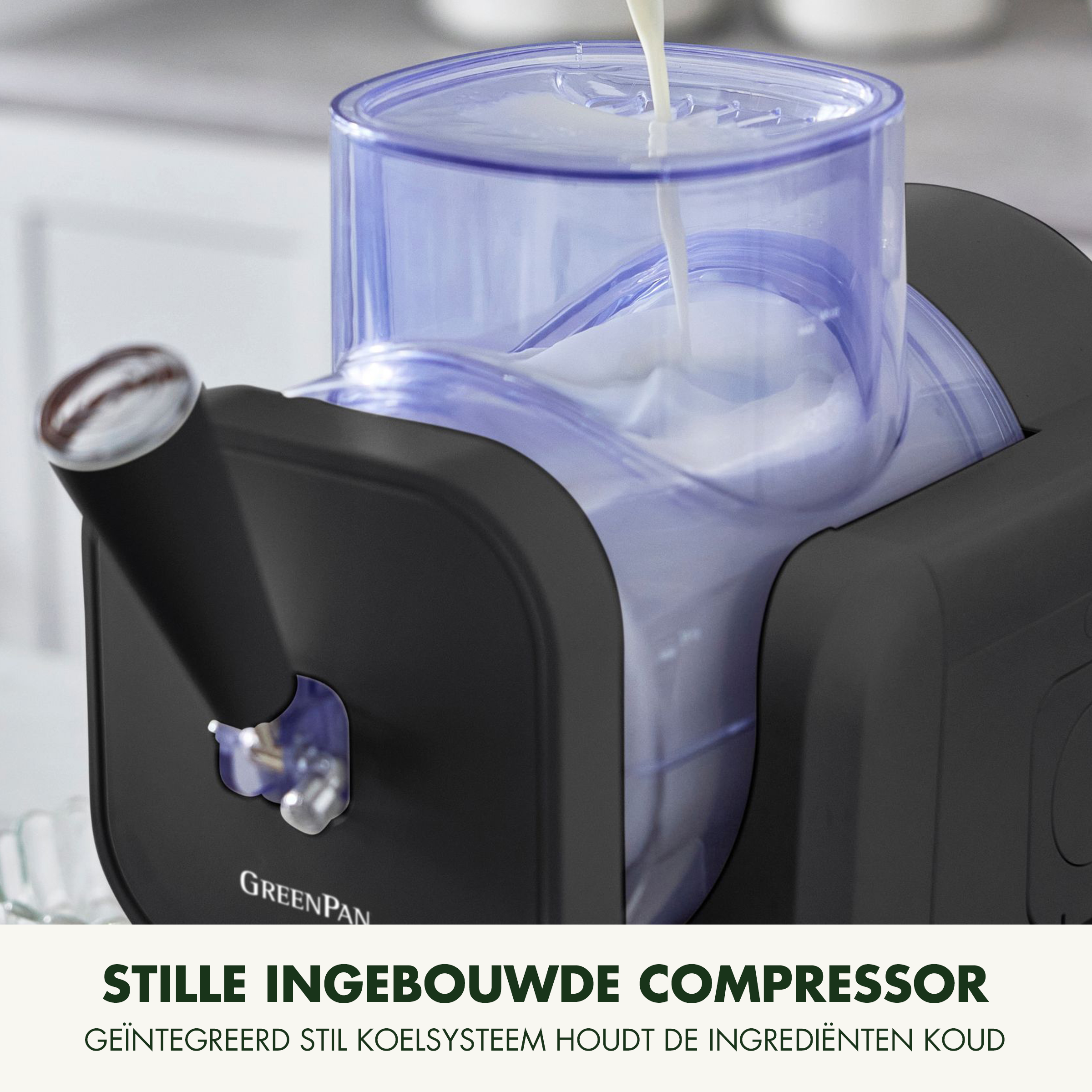 Snelle ijsmachine - Softijs & Slushies 1,87L - Grey
