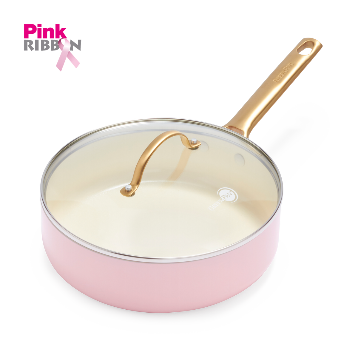 Padova Reserve Cocotte avec couvercle 24 cm - Blush Pink