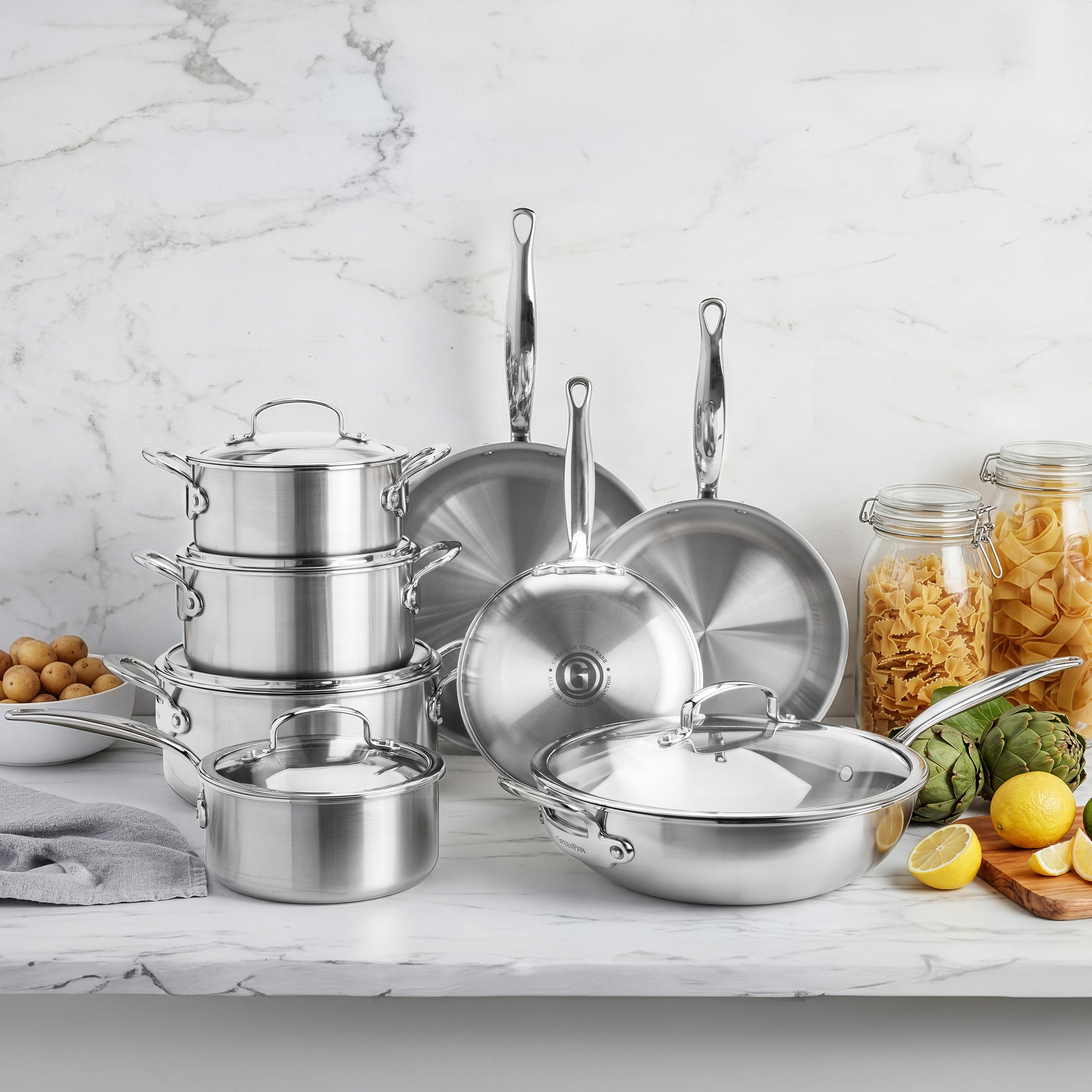 Batterie de cuisine Premiere Pro 13 pièces
