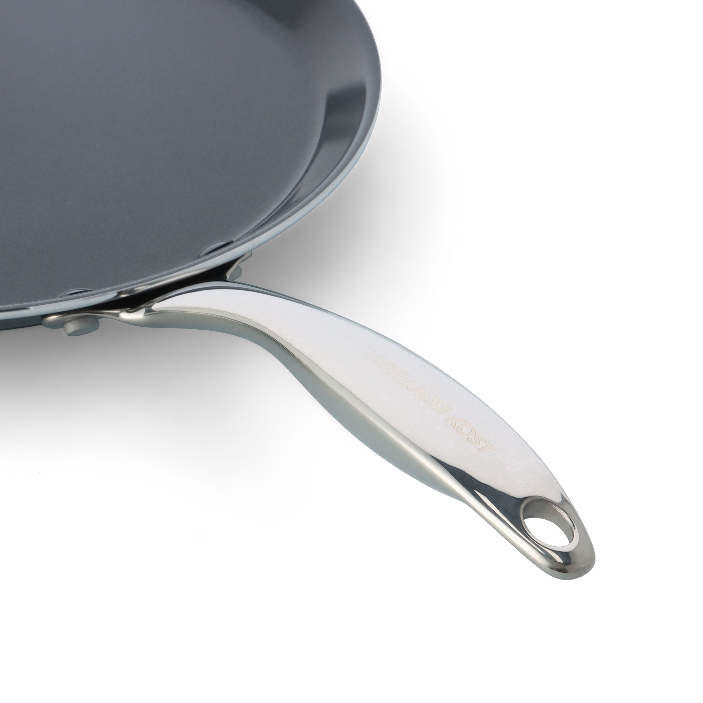 Poêle à crêpes en aluminium 28 cm