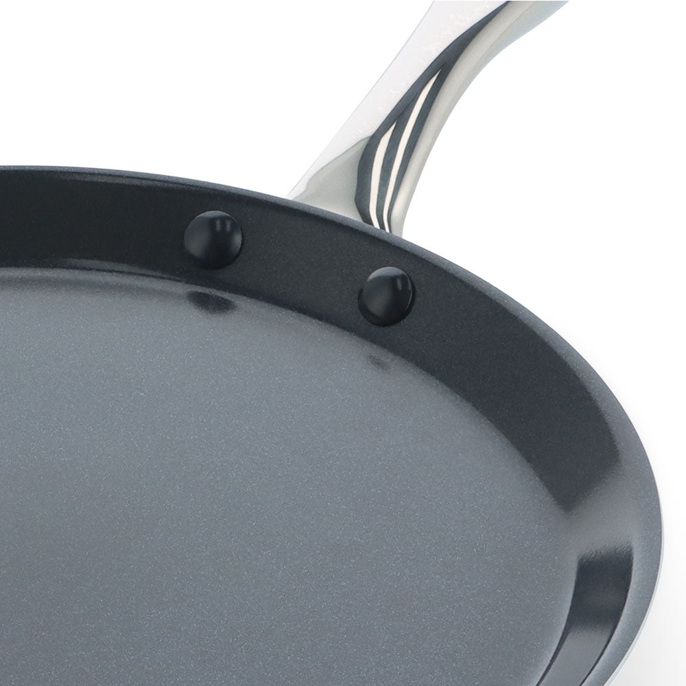 Poêle à crêpes en aluminium 28 cm