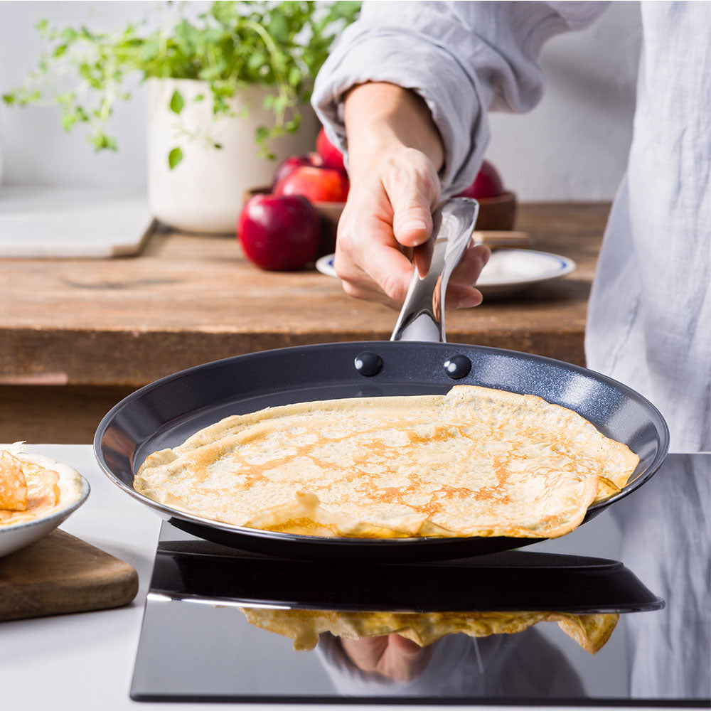 Poêle à crêpes en aluminium 28 cm
