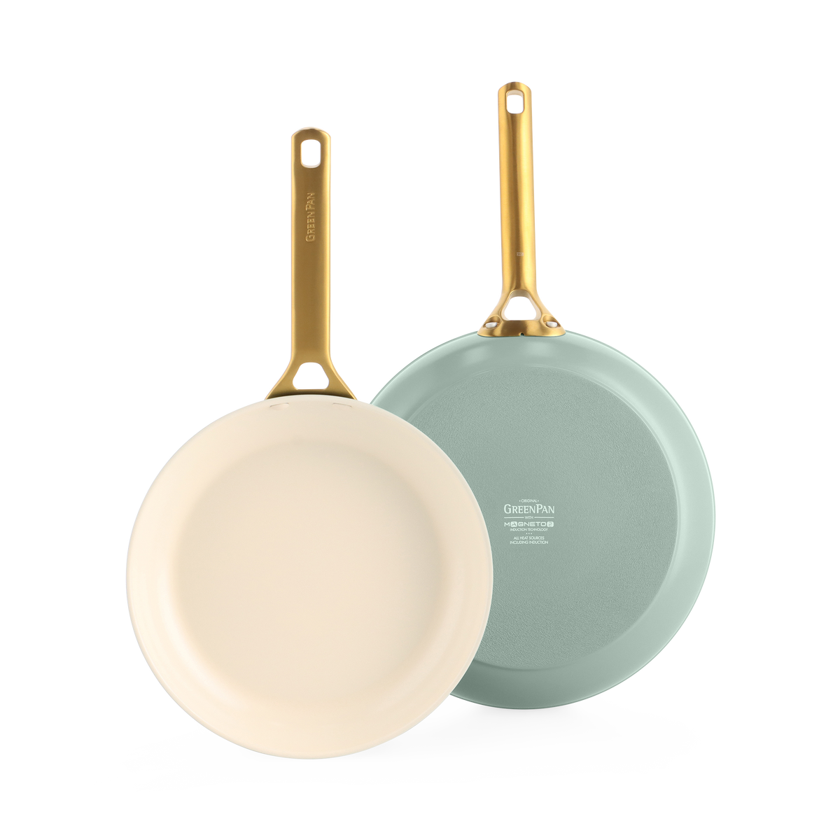 Padova Pro Green 2-delige braadpannenset ( 24 + 28cm )