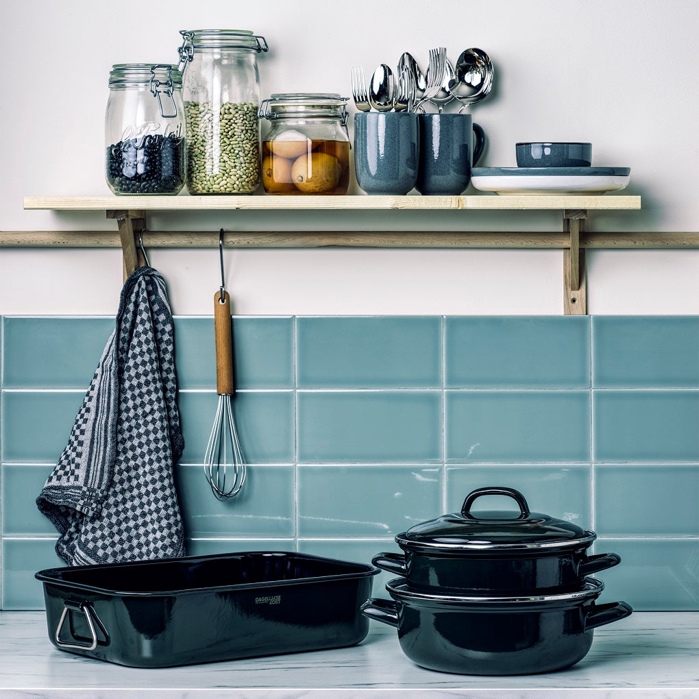 Dagelijkse kost stoofpot 24cm groen collectie