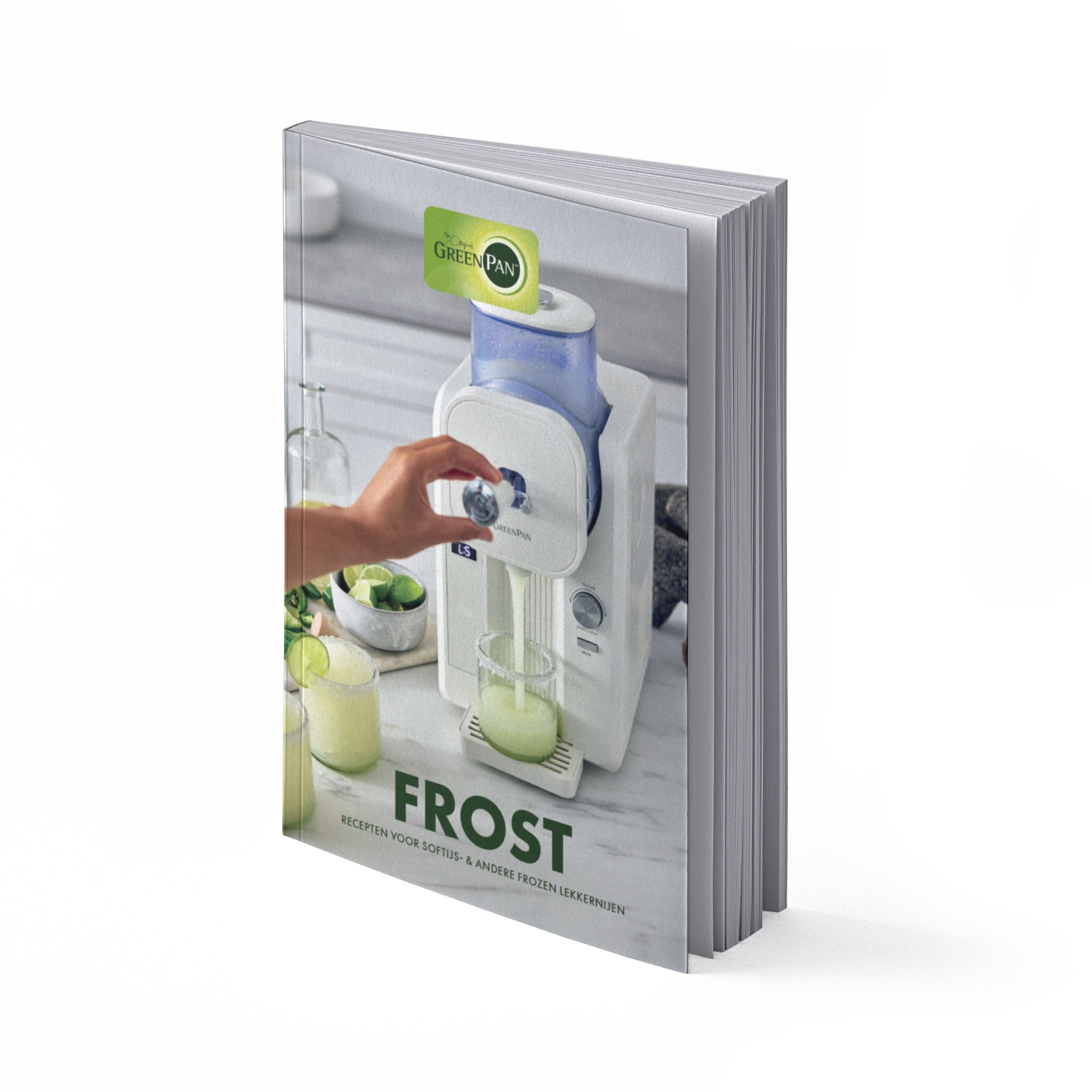 Sorbetière - Glaces à l'italienne et boissons glacées 1,87 L - Crème + livre de recettes en néerlandais