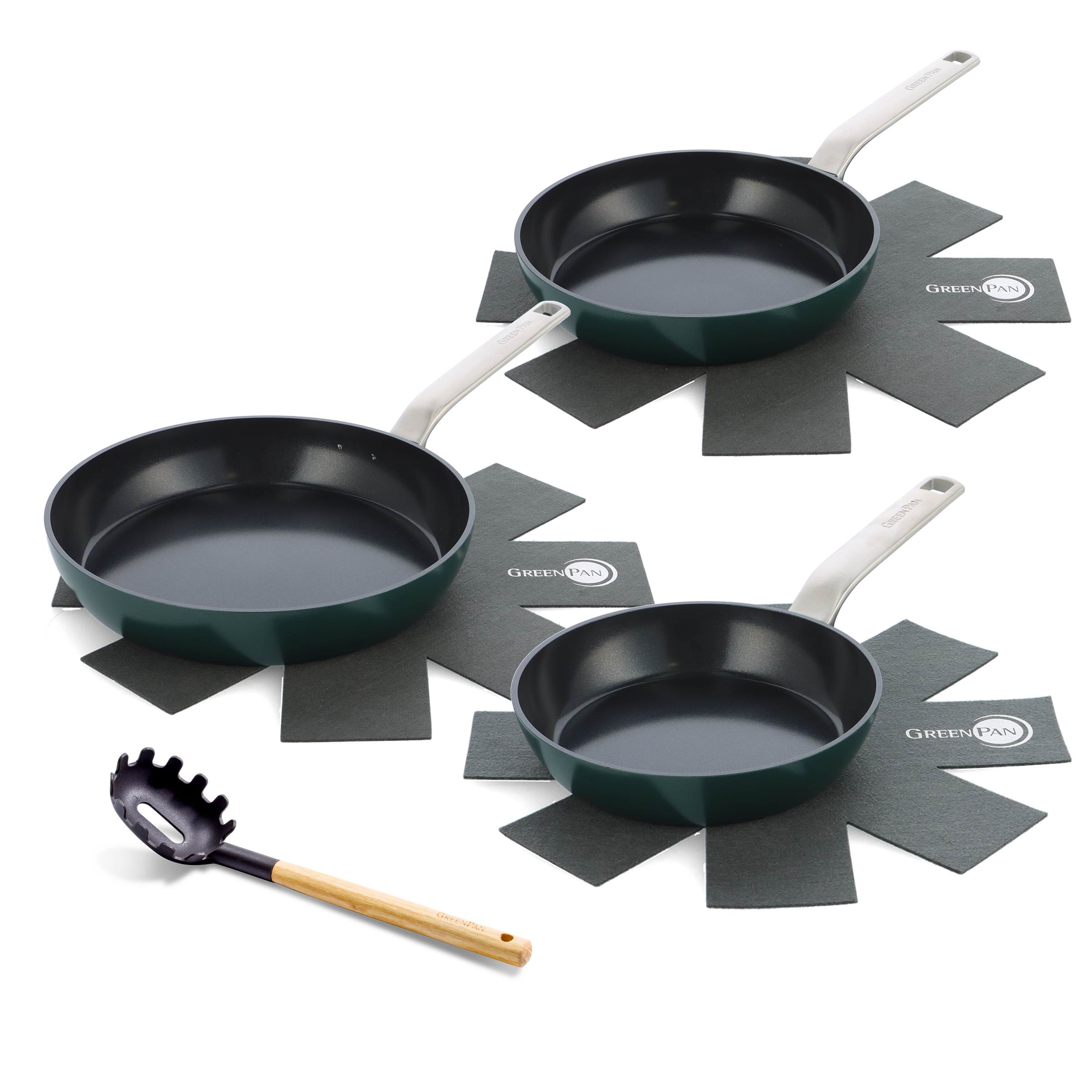 Ensemble de poêles à frire 4 pièces, exclusivité Black Friday