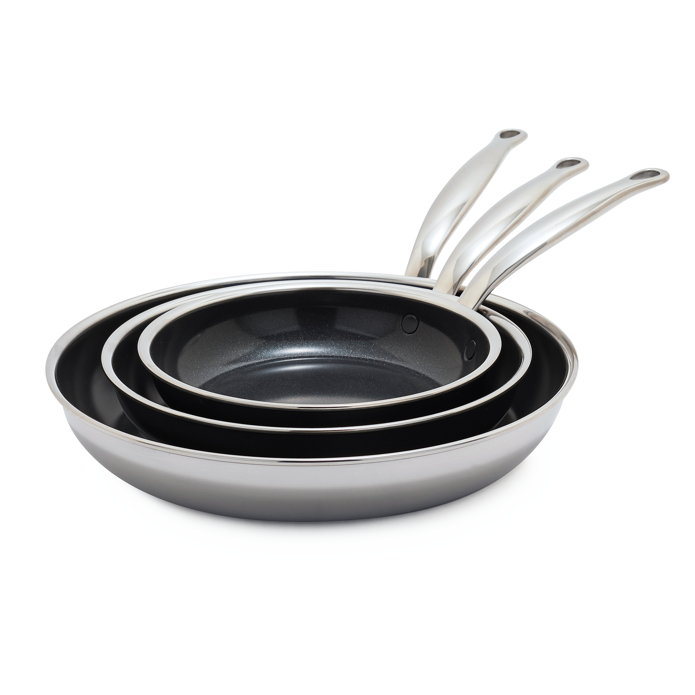 Premiere 3-delige koekenpannenset