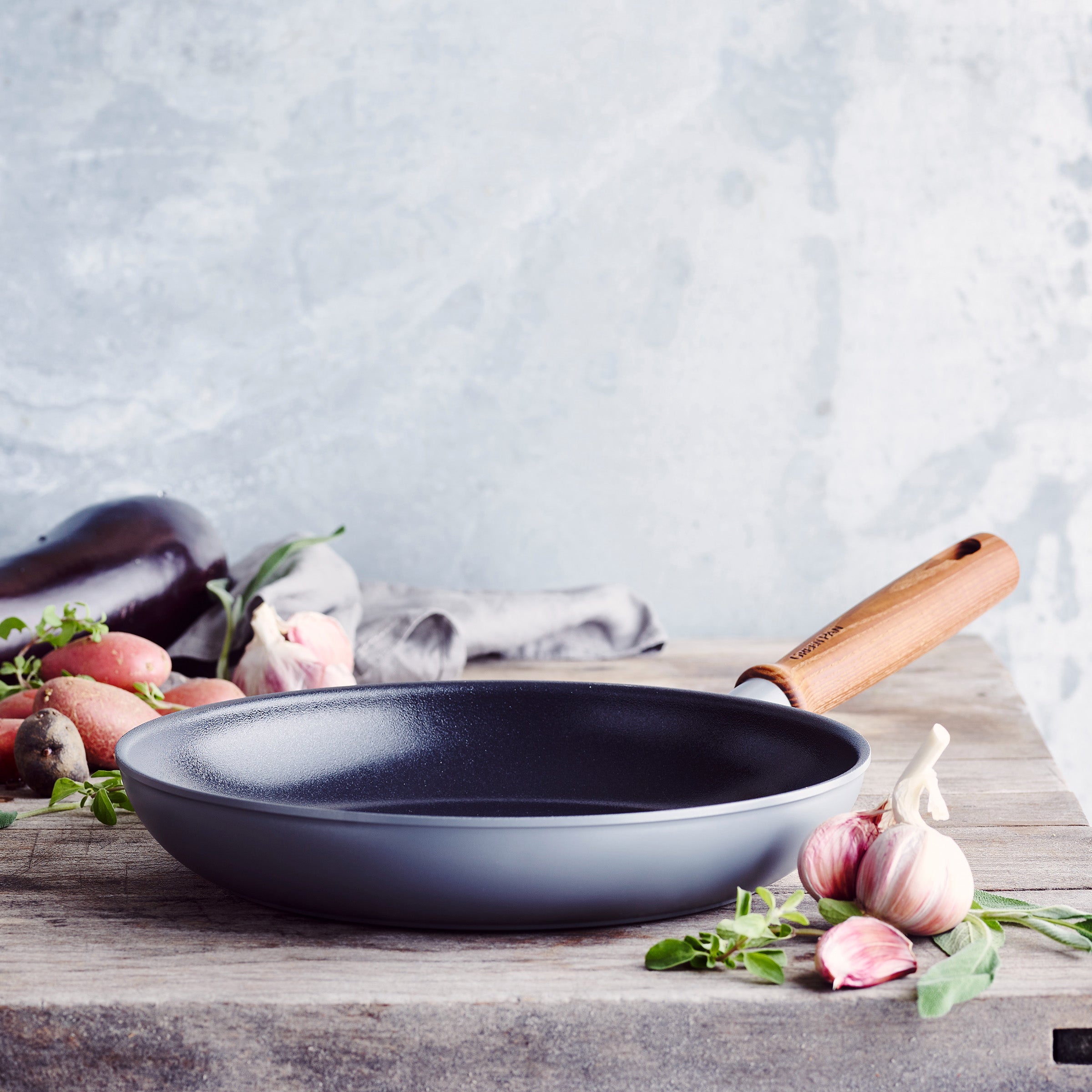 Greenpan Koekenpannen Mayflower pro 20cm 24cm 28cm  Keramisch inductie pfas-vri vooraanzicht