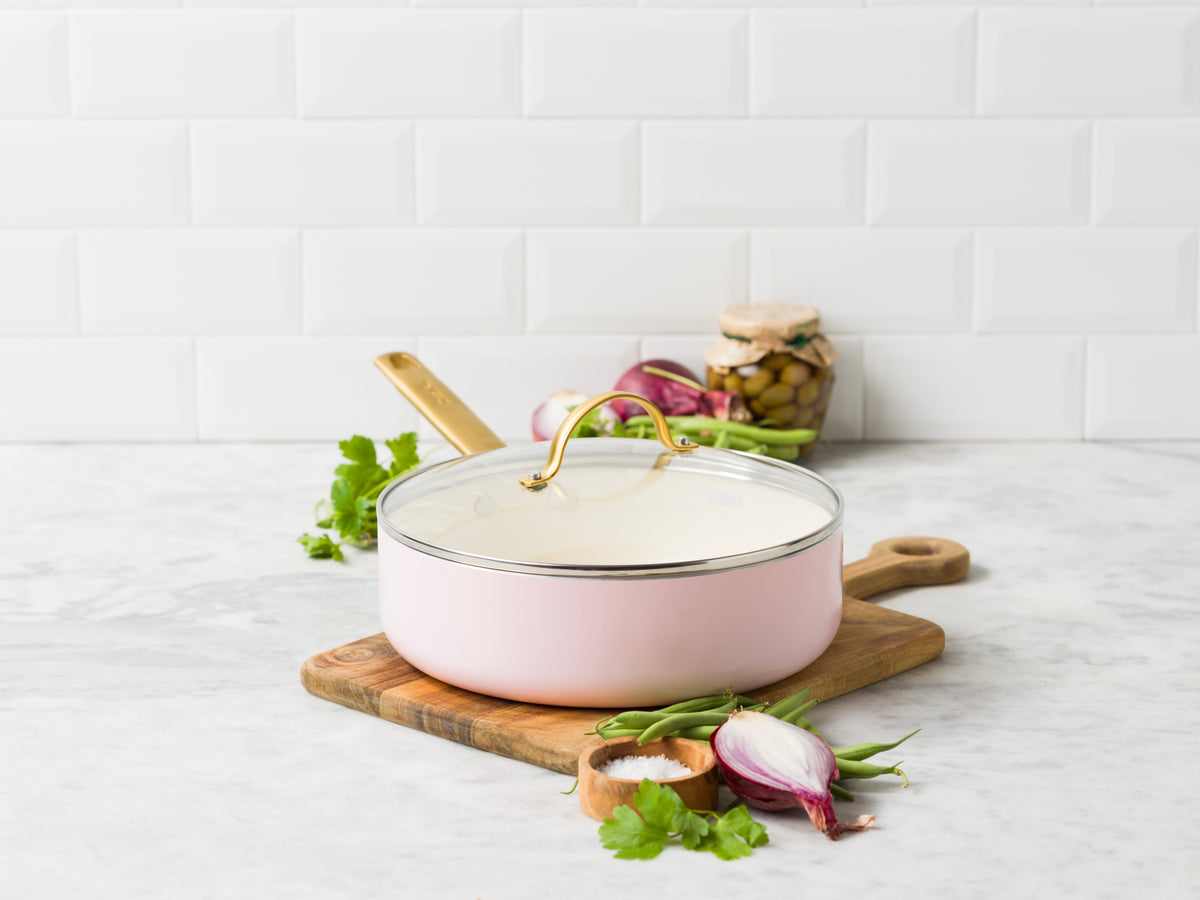 Padova Reserve Cocotte avec couvercle 24 cm - Blush Pink