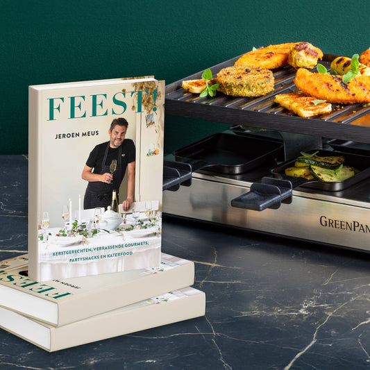 Feestelijke deal: Chef’s Collection Gourmet + Feest kookboek Jeroen Meus