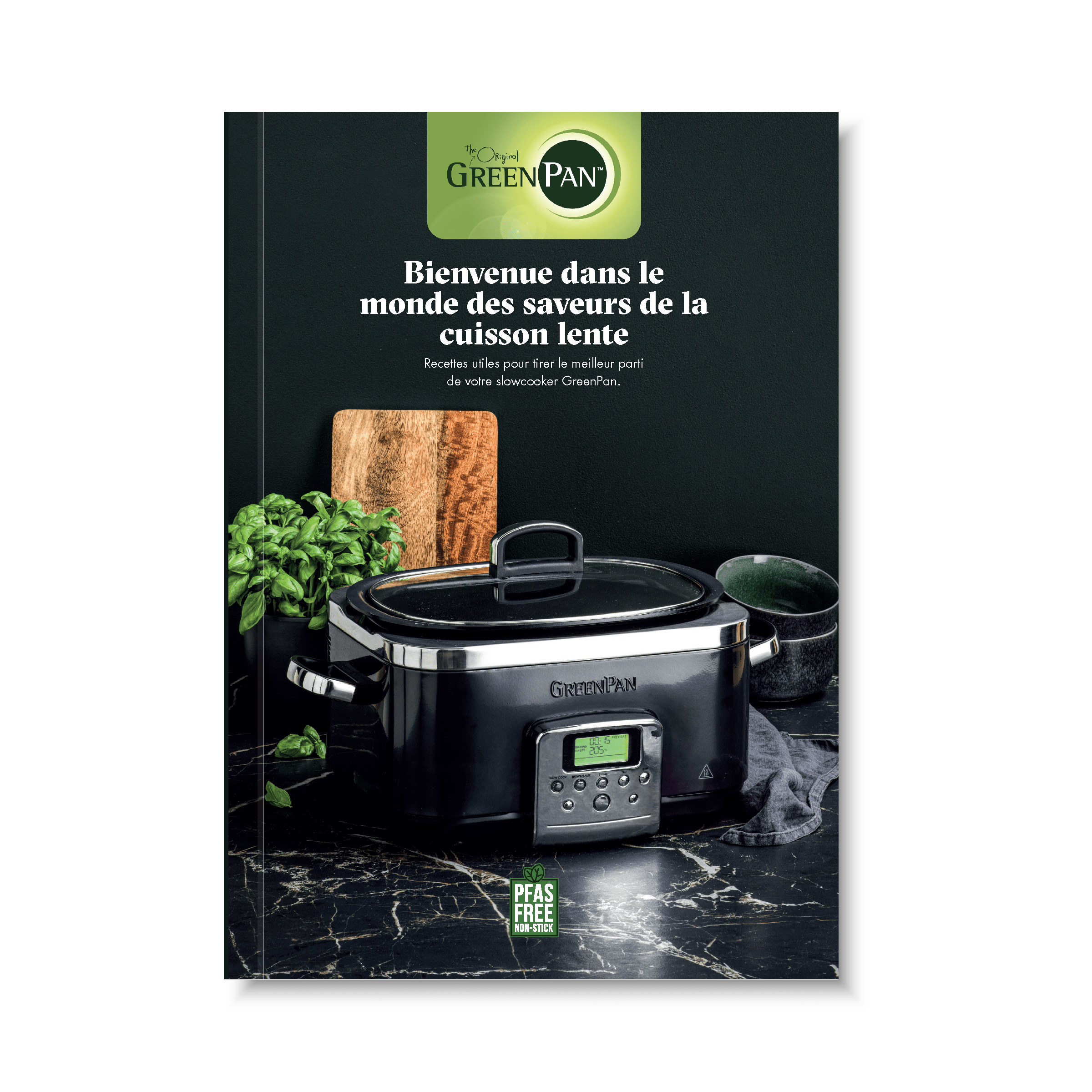 Slowcooker Stainless Steel set (Frans)