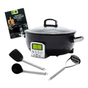 Elektrische wok Black set