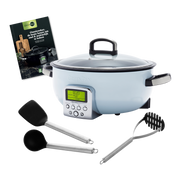 Elektrische wok Blue Haze set