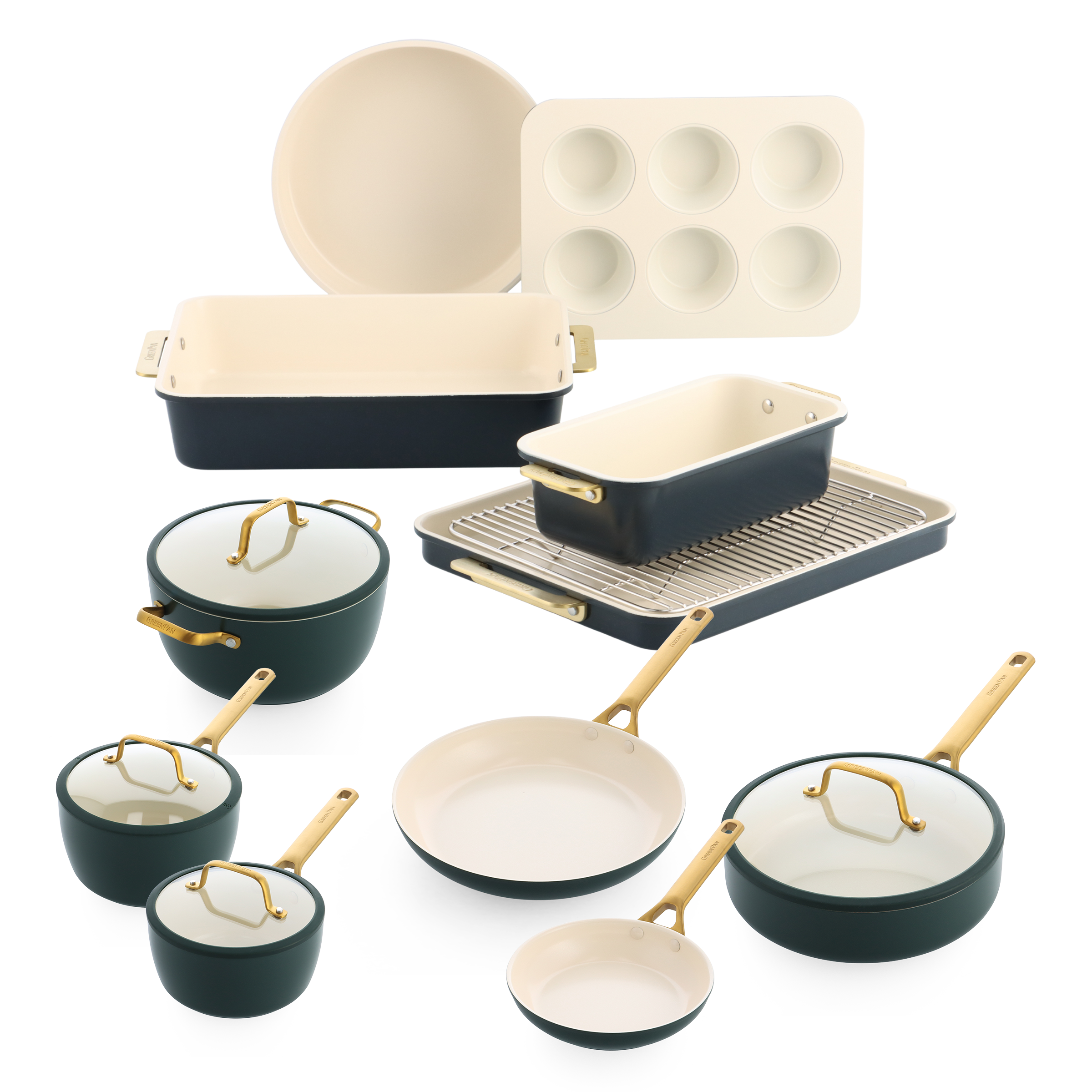 Padova Pine Green 16-delige set