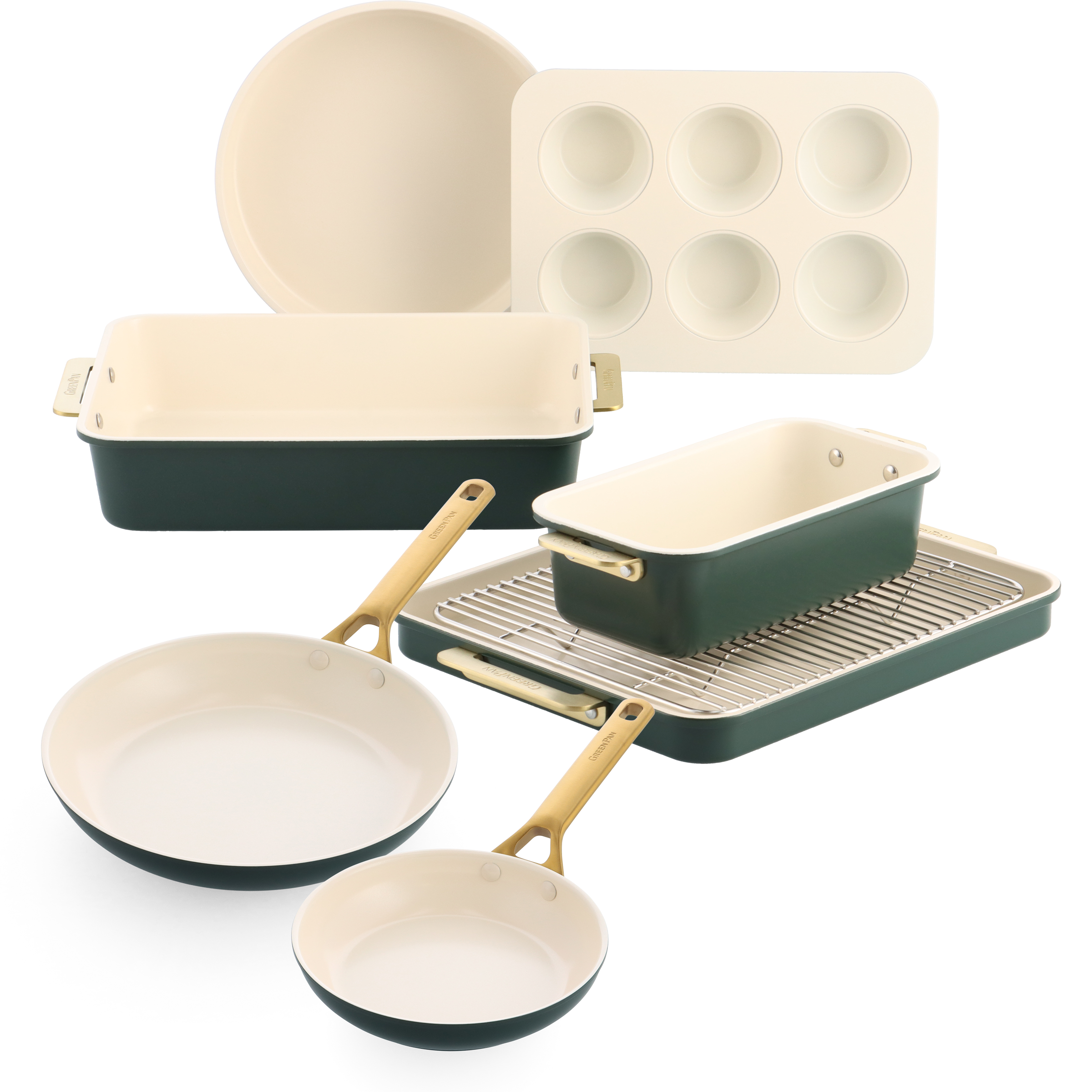 Padova Pine Green 8-delige set