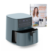 XXL Airfryer Smokey Blue + Sandra’s Missie Gezond Gewicht – Airfryereditie