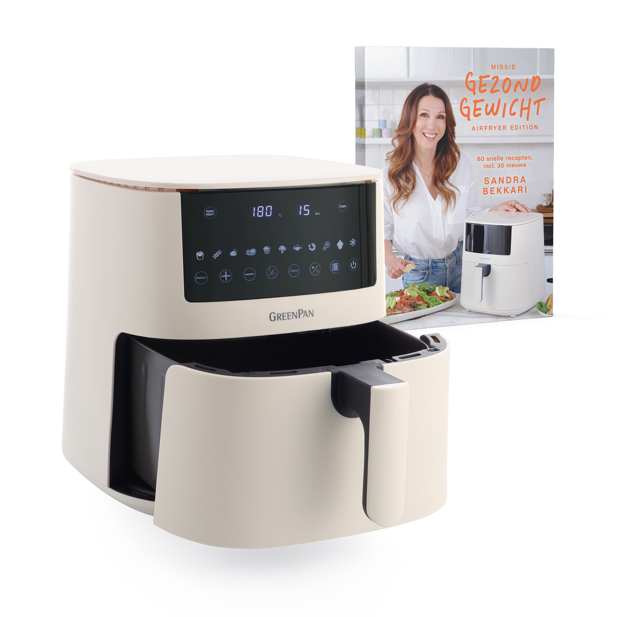 XXL Airfryer Cream + Sandra’s Missie Gezond Gewicht – Airfryereditie
