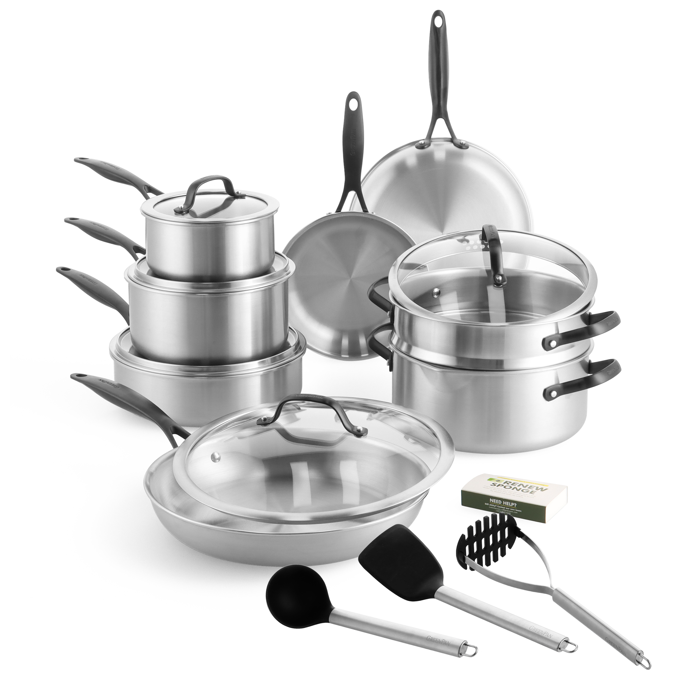 Venice Pro Noir 14-delige set + utensils