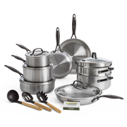 Venice Pro Noir RVS 14-delige set + utensils