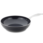 Greenpan wokpannen Brussels 28cm Keramisch inductie pfas-vri  vooraanzicht 