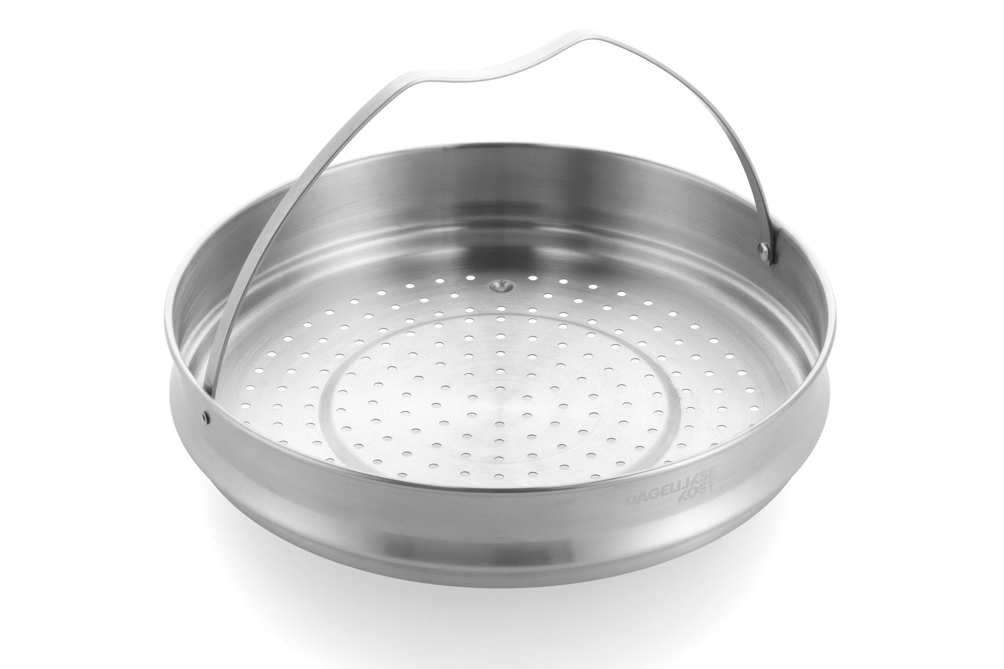 Dagelijkse kost stoofpan met deksel en stoominzet 26cm 3,6L